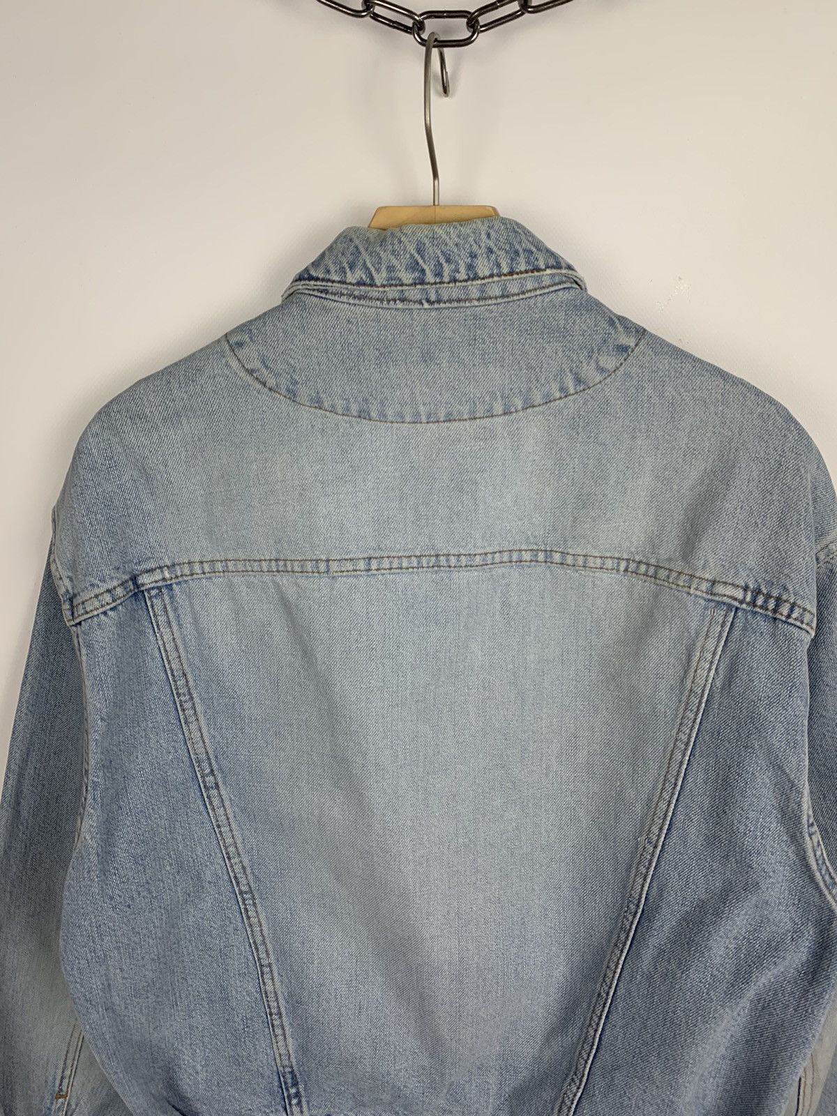 Katharine Hamnett London Vintage Y2K Katharine Hammett Denim Trucker Jacket Size M Size US M / EU 48-50 / 2 - 8 Thumbnail