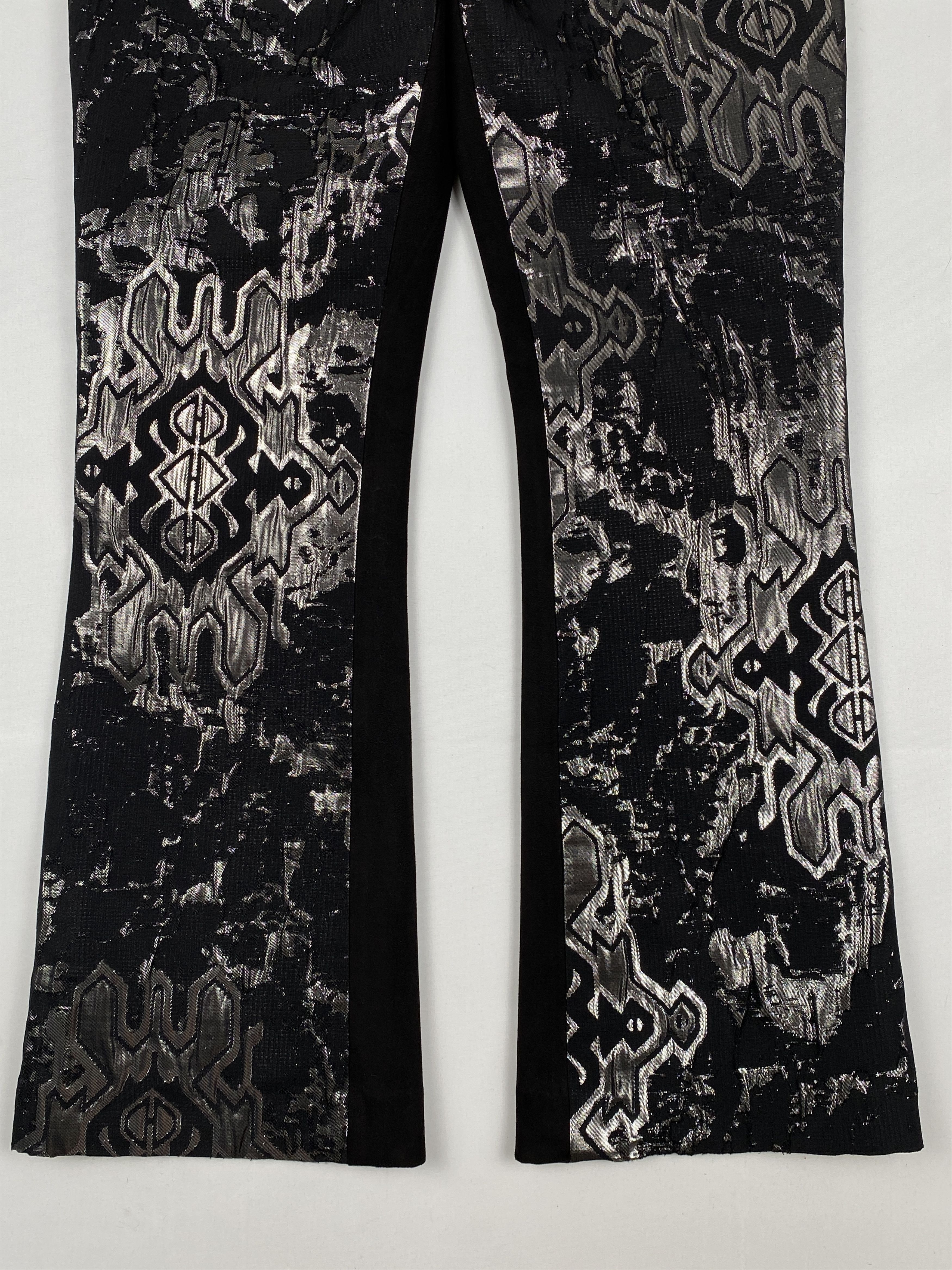 Vivienne Tam Black Bootcut Pants Size 30" / US 8 / IT 44 - 5 Thumbnail