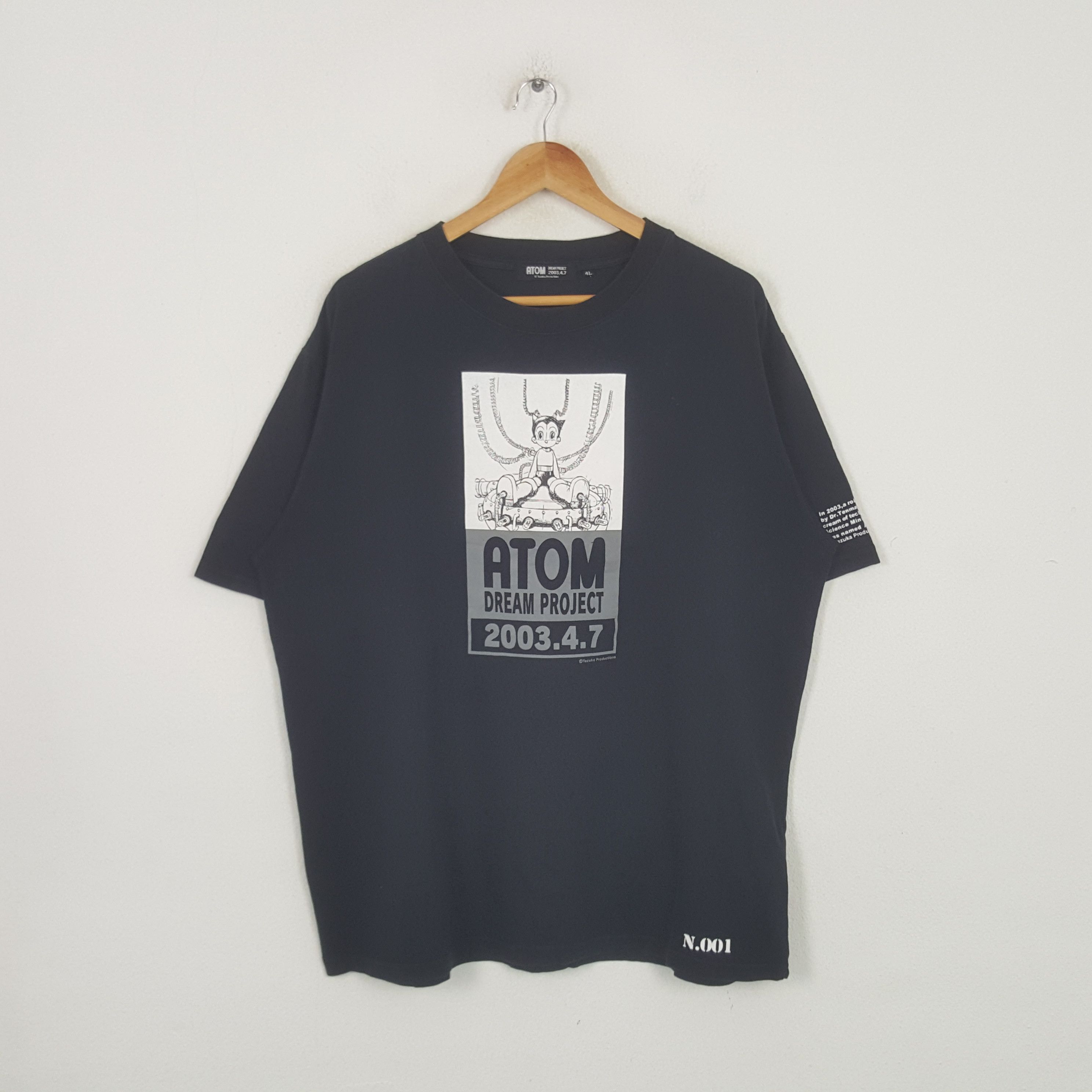 Anime Vintage Astro Boy Atom Dream Project Japan Anime Tshirt RR1 Size US XL / EU 56 / 4 - 1 Thumbnail