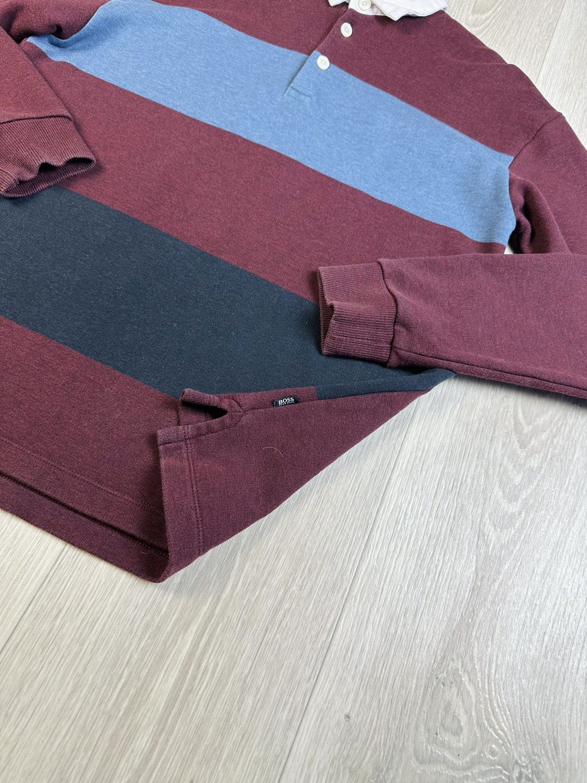 Hugo Boss HUGO BOSS Rugby Shirt Long Sleeve Size M Size US M / EU 48-50 / 2 - 6 Thumbnail
