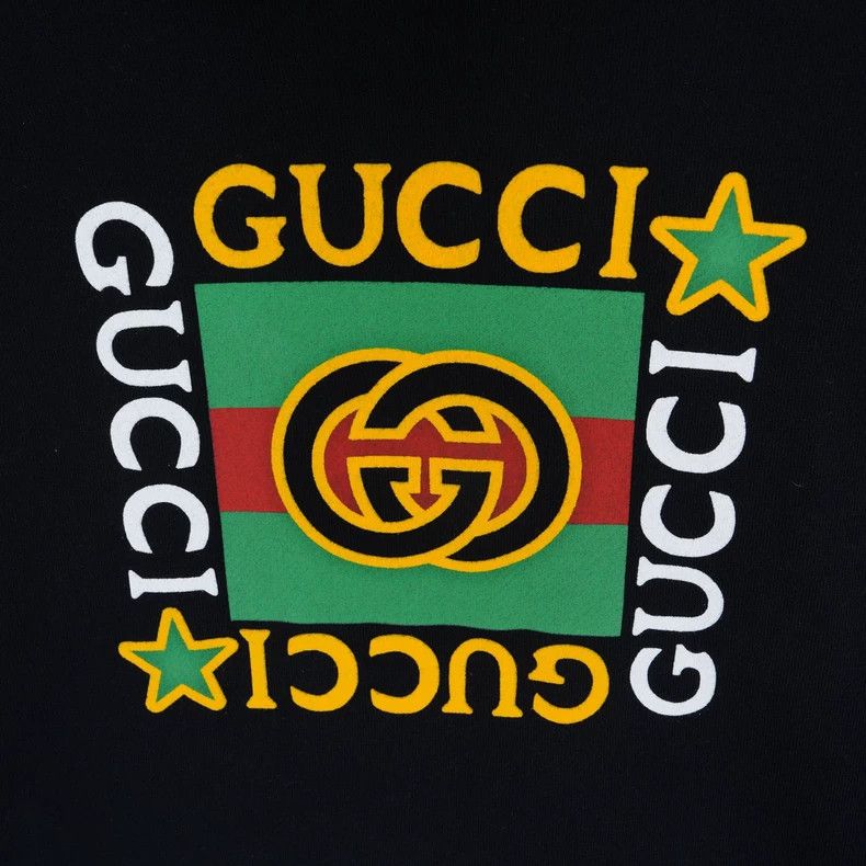 Gucci Gucci Black square LOGO hooded pocket sweatshirt skirt Size S / US 4 / IT 40 - 3 Thumbnail