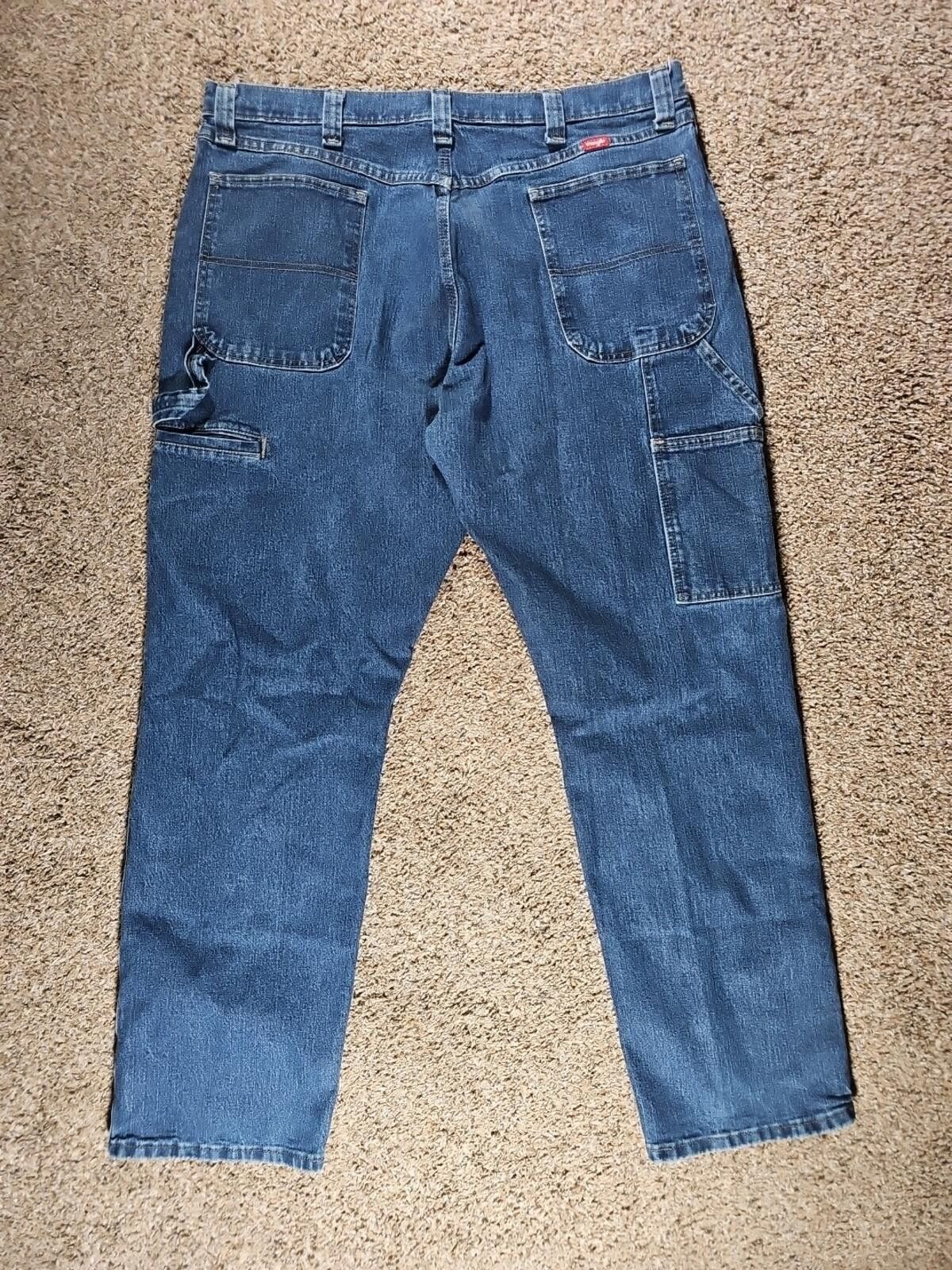 Wrangler Wrangler 38x32 Straight Cut Carpenter Jeans Size US 38 / EU 54 - 8 Thumbnail