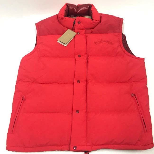Burberry embroidered logo down gilet fill Puffer vest IT 48 quilted Size US M / EU 48-50 / 2 - 1 Thumbnail
