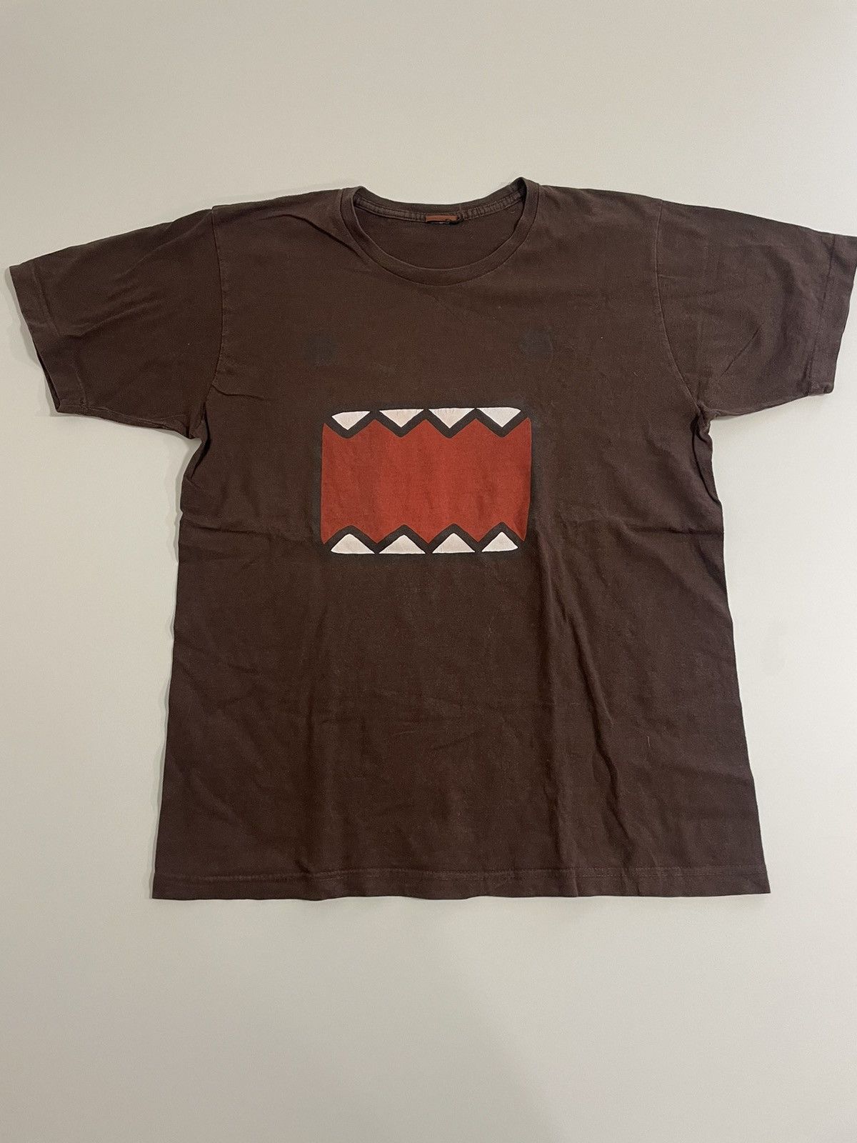 Cartoon Network 2011 Domo Kun NHK Tyo Big Face Tee NHK Cartoon Monster Size US L / EU 52-54 / 3 - 1 Thumbnail