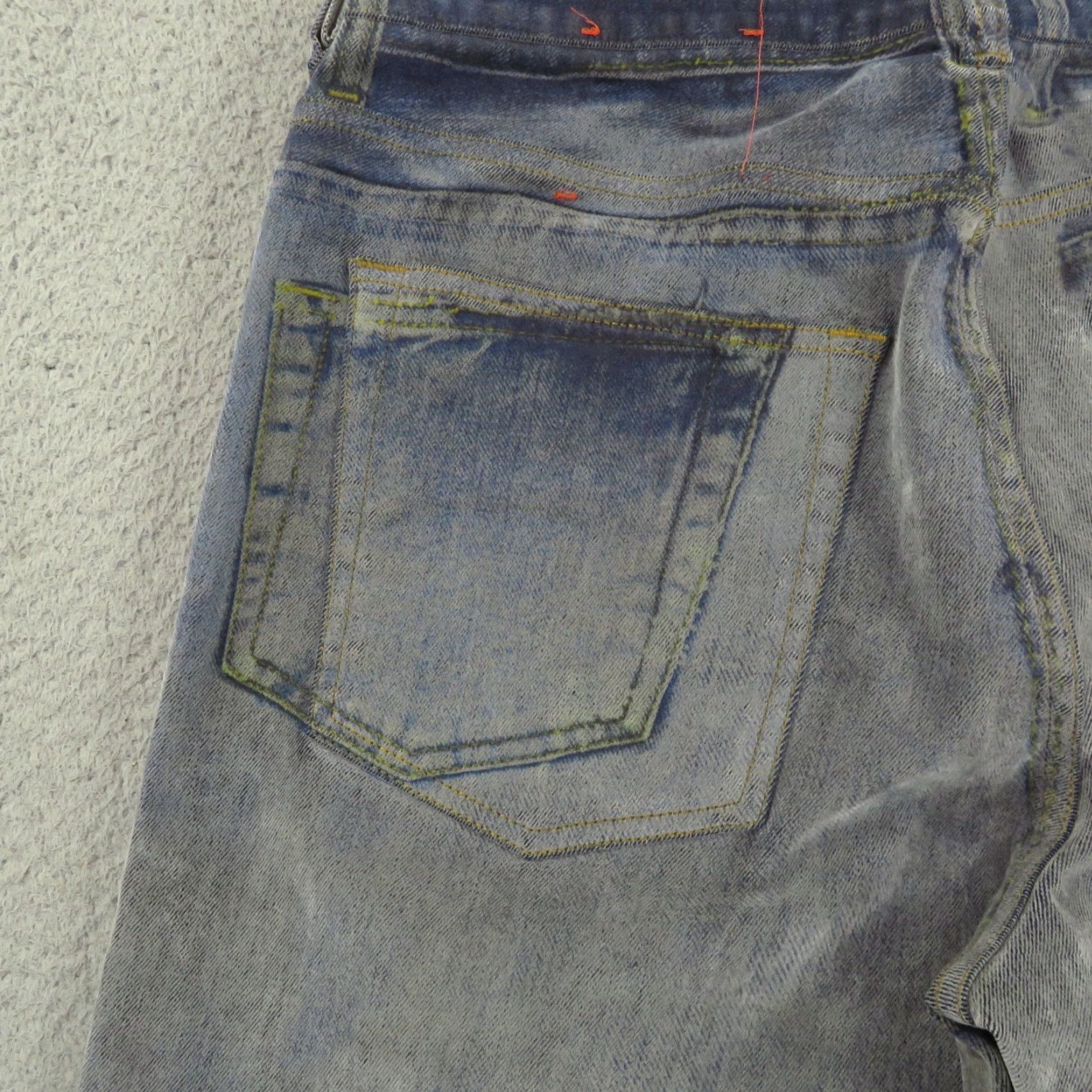 Diesel Diesel Jeans Men 34x29 Loose Straight 5 Pocket Stamped Dirty Wash ITALY Size US 34 / EU 50 - 6 Thumbnail