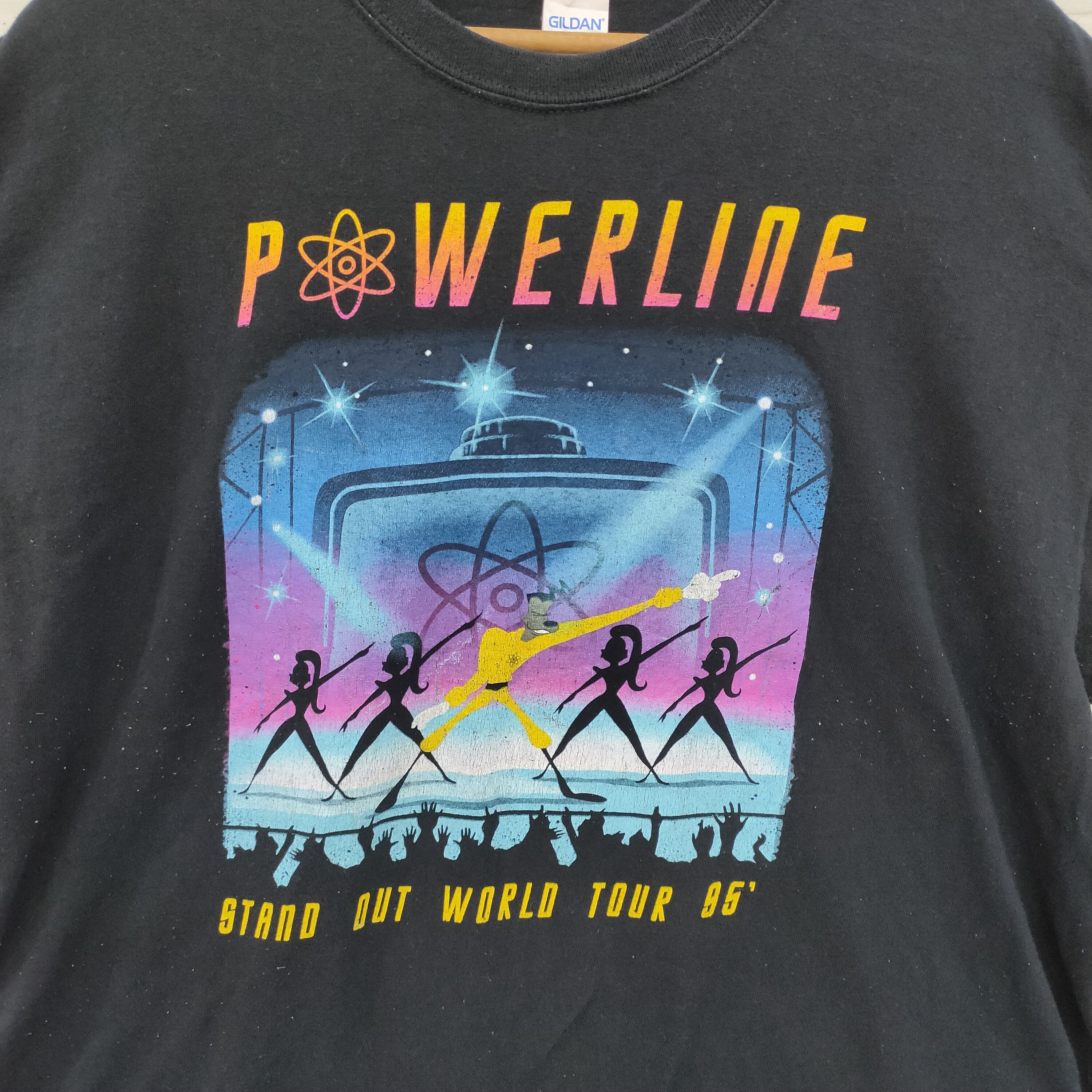 Band Tees × Vintage Tour Tee 1995 Powerline Size US XL / EU 56 / 4 - 7 Thumbnail