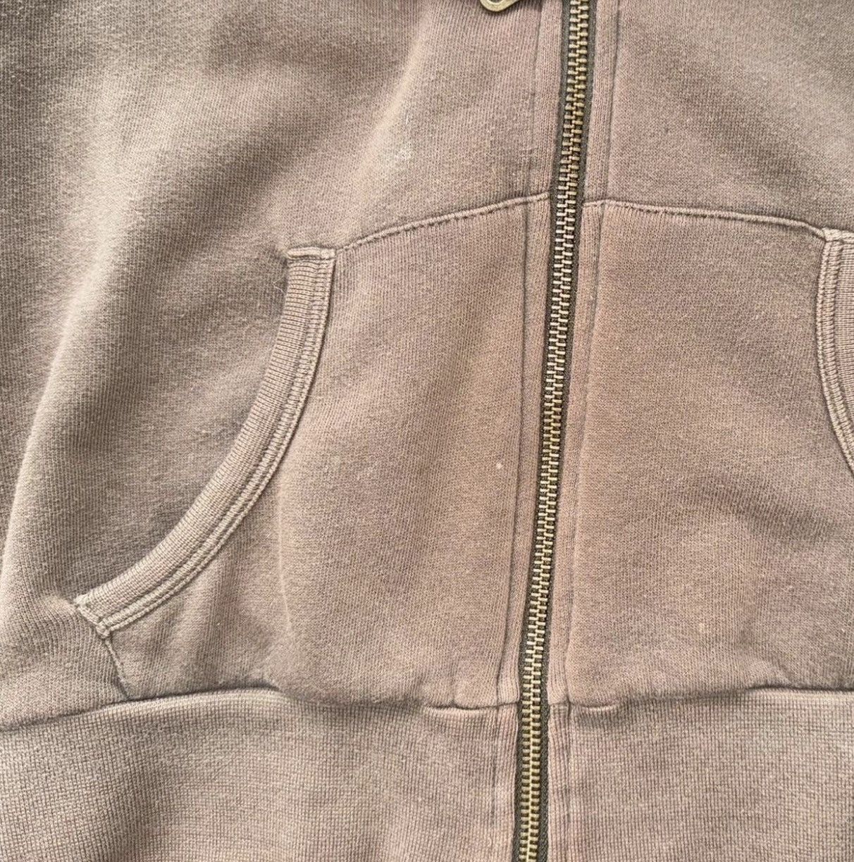 Other Vintage SABOTAGE brown crop hoodie with faux fur zip rare Size US S / EU 44-46 / 1 - 7 Thumbnail