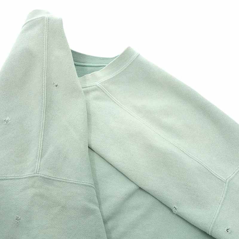 Visvim VISVIM 22SS AMPLUS SWEAT S/S CRASH sweatshirt crewneck Size US L / EU 52-54 / 3 - 9 Thumbnail
