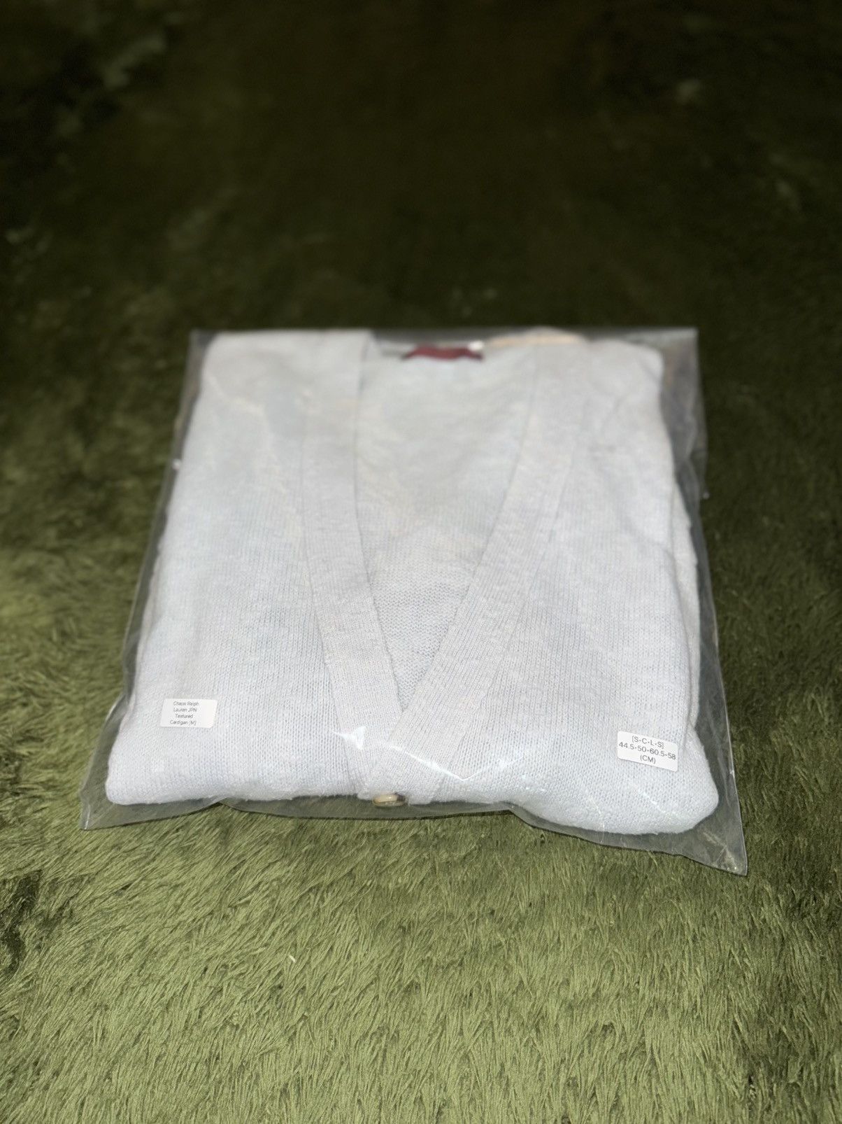 Chaps Ralph Lauren [M] Chaps Ralph Lauren Japan Textured Classic-Fit Cardigan Size US M / EU 48-50 / 2 - 9 Thumbnail