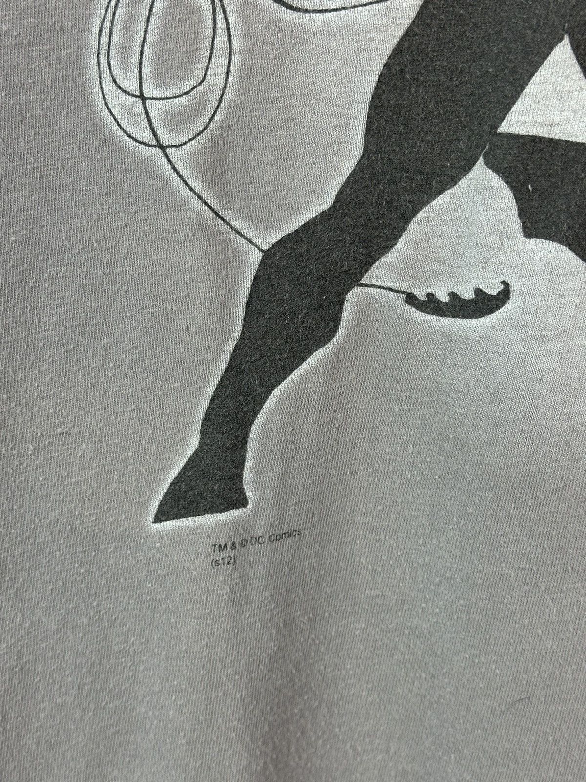 Hanes Vintage Hanes Beffy-T Betman DC Comics Grey Cotton T-shirts Size US XL / EU 56 / 4 - 7 Thumbnail