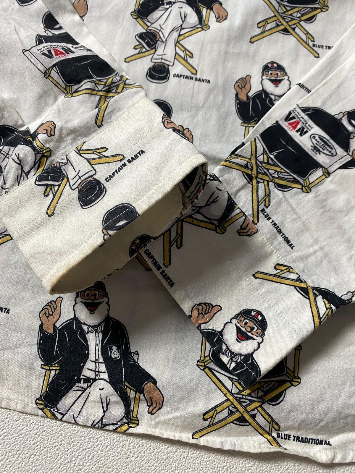 Japanese Brand VAN JACxBoat House shirt full print japan Size US M / EU 48-50 / 2 - 4 Thumbnail