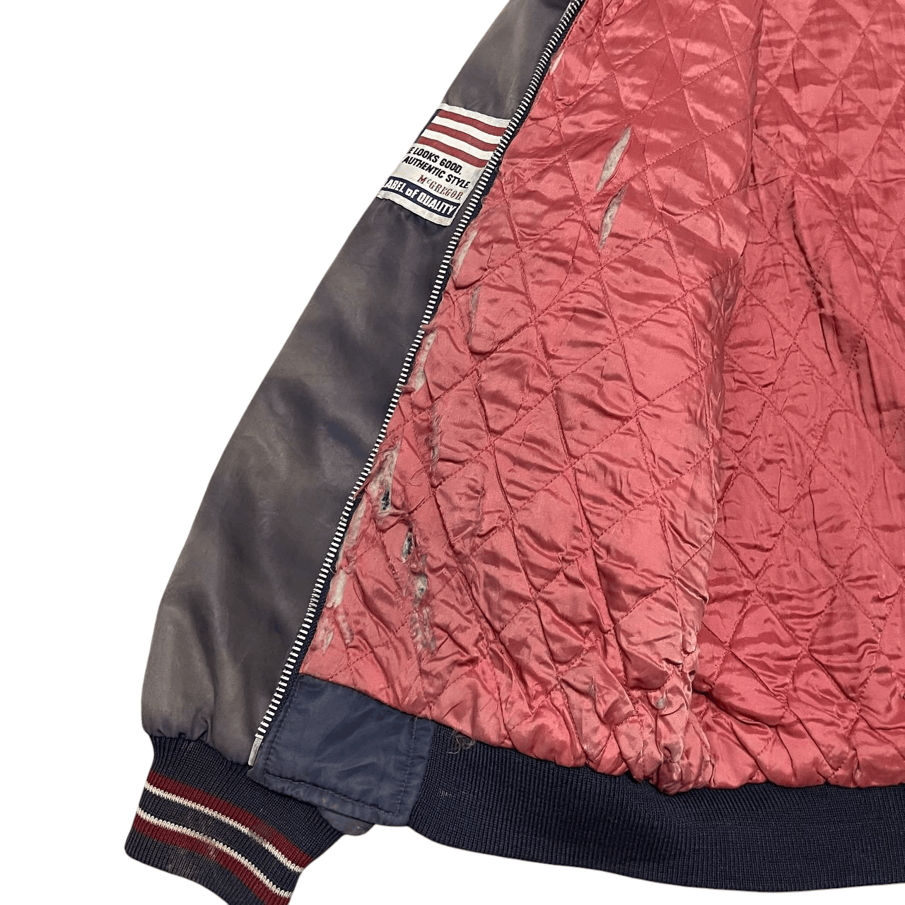 McGregor Vintage Mcgregor Sunfaded Bomber Jacket Size US L / EU 52-54 / 3 - 9 Thumbnail