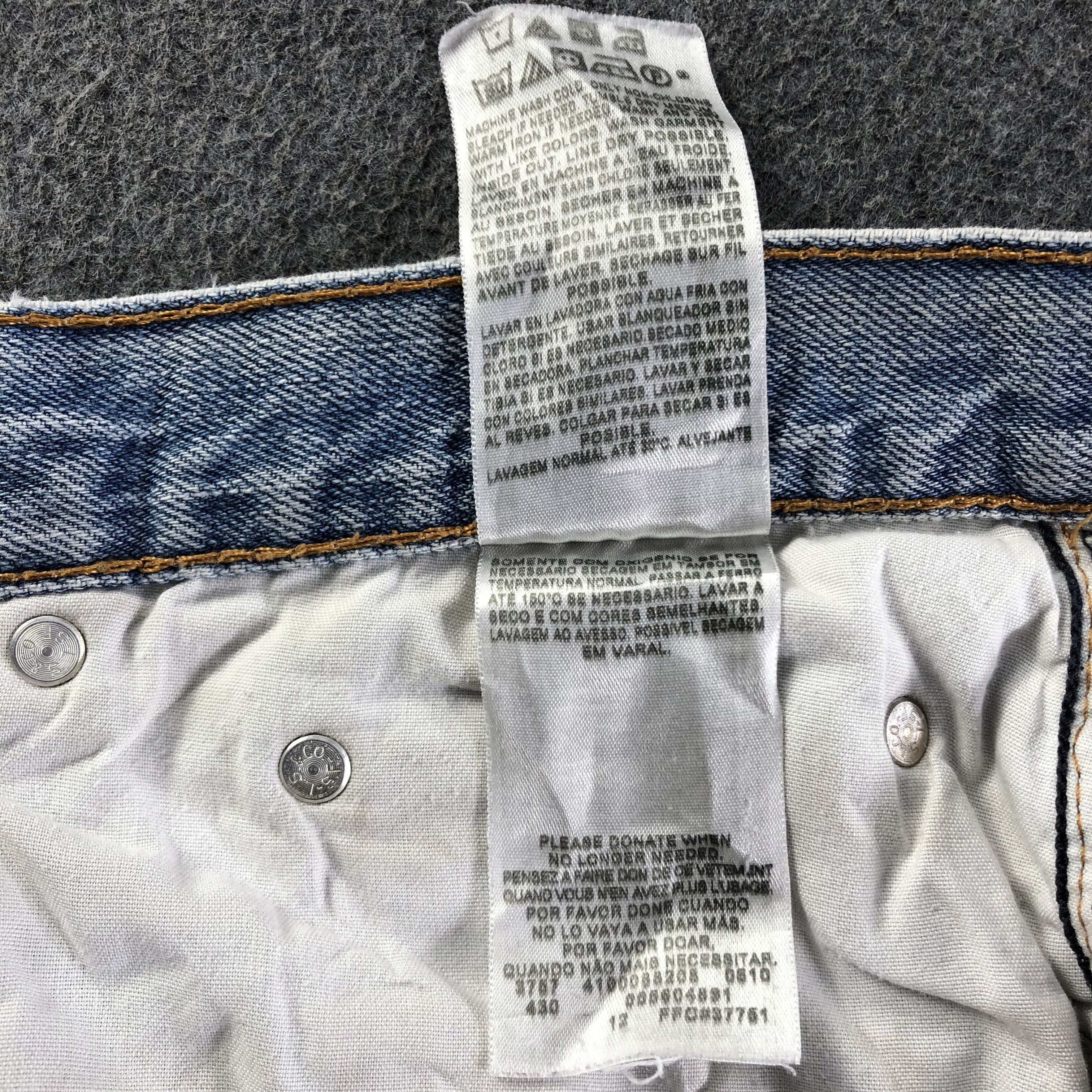 Levi's Vintage Light Wash Levis 560 Jeans-J3041 Size US 39 - 11 Thumbnail