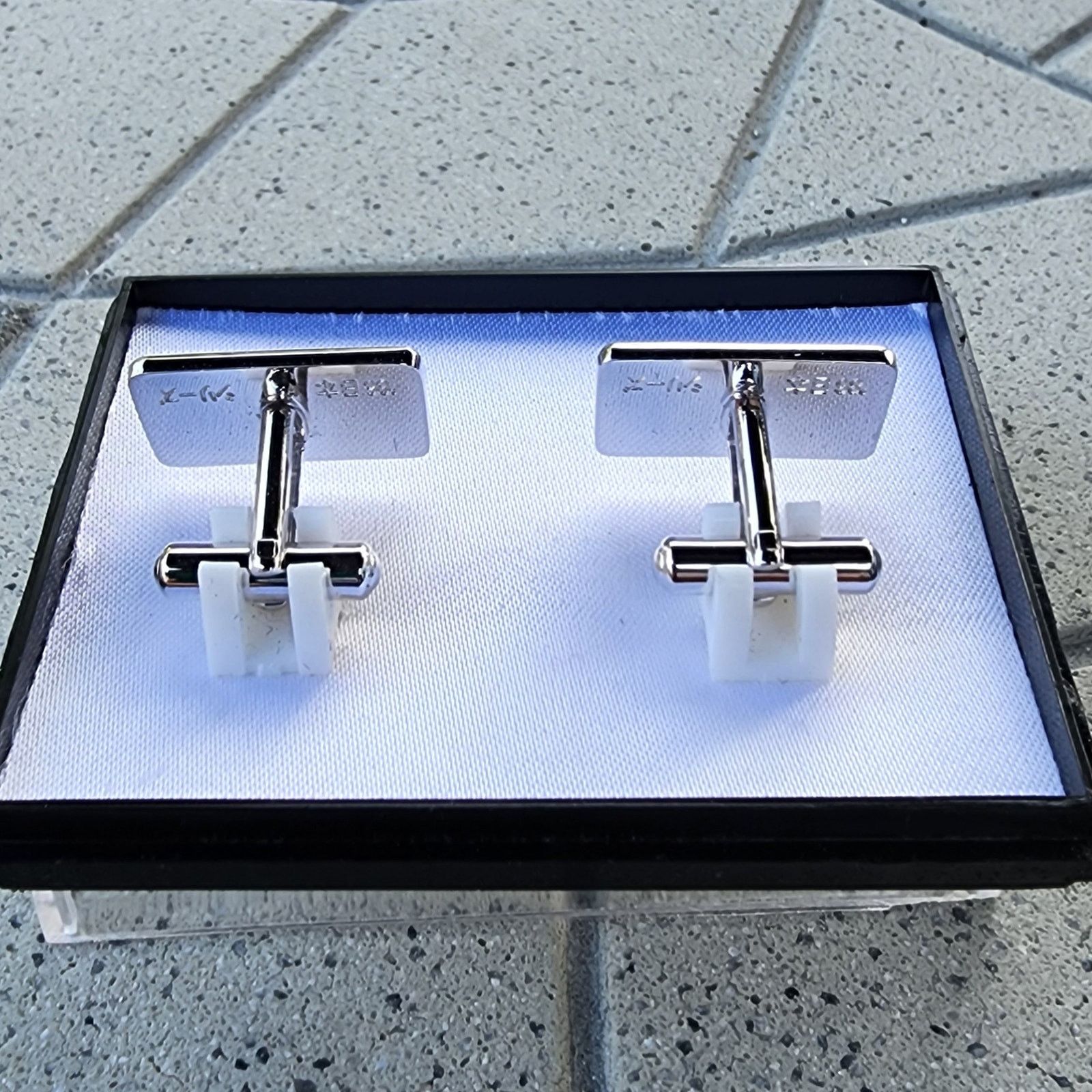 Vintage Gihōdō Vintage Japanese Script Cufflinks — Branded Box Size ONE SIZE - 5 Thumbnail