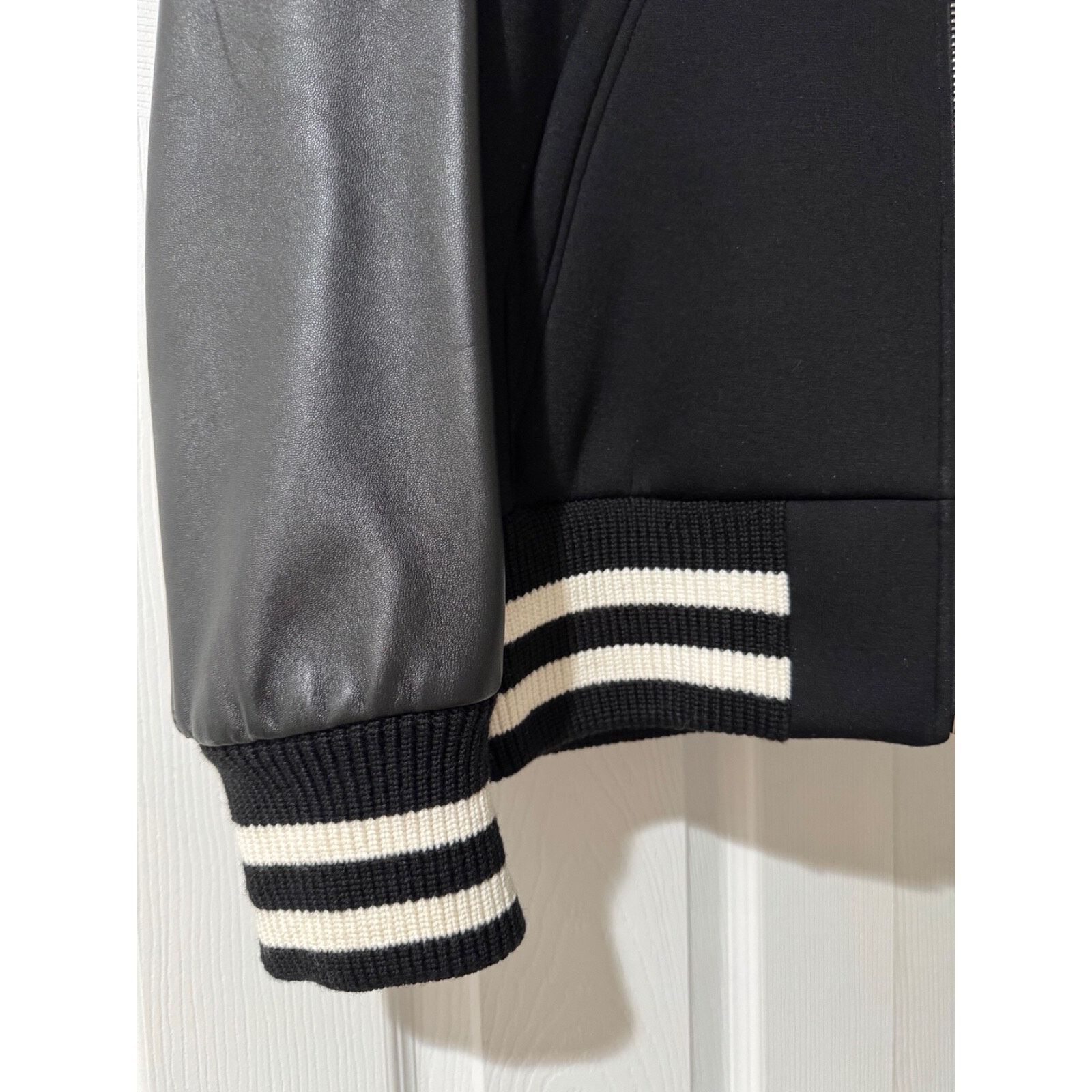 Givenchy Givenchy Neoprene Lambskin Leather Hoodie Teddy Jacket 48 Size US M / EU 48-50 / 2 - 10 Thumbnail