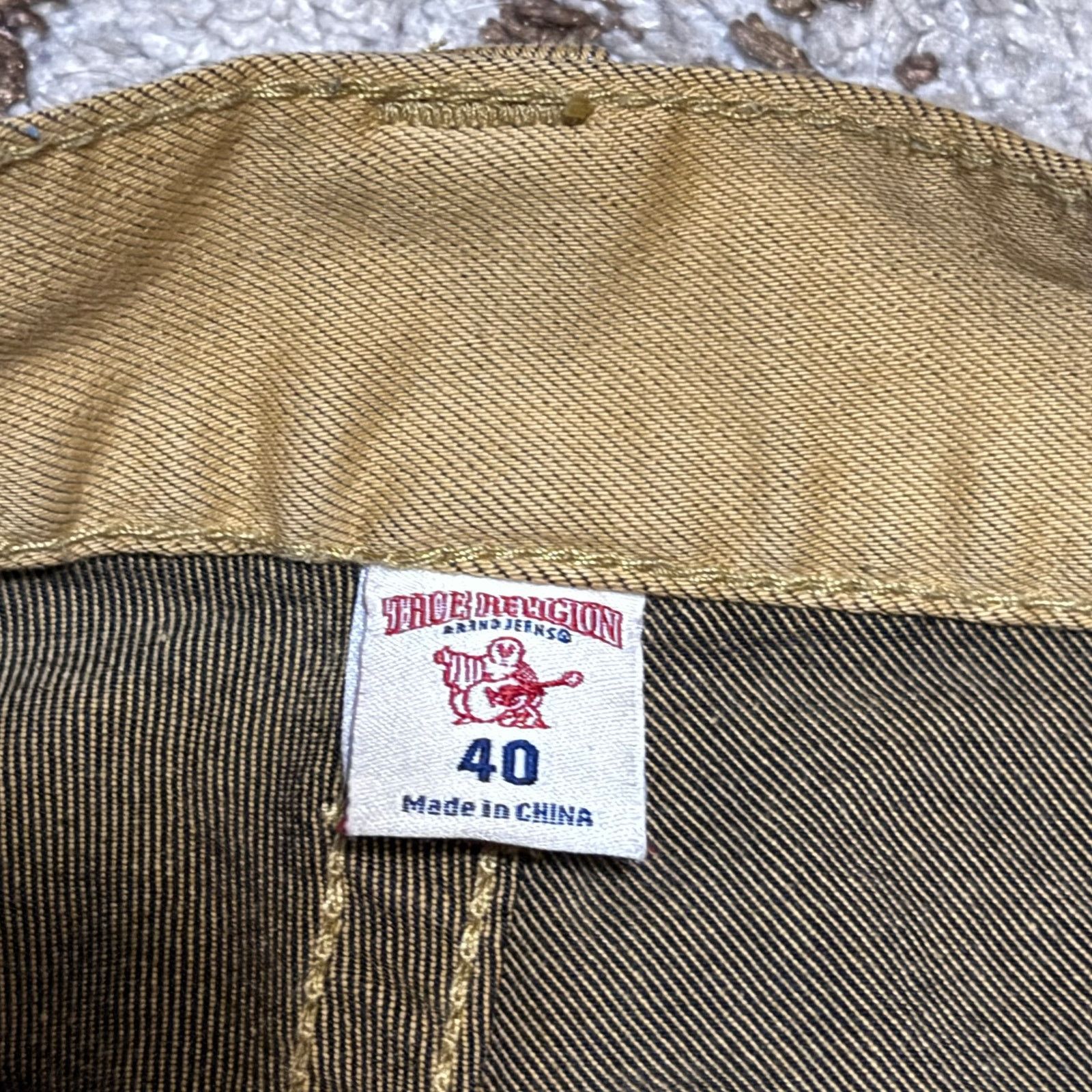 True Religion True Religion Mens Slim Khaki Pants Size 40x32 Streetwear Size US 40 / EU 56 - 7 Thumbnail
