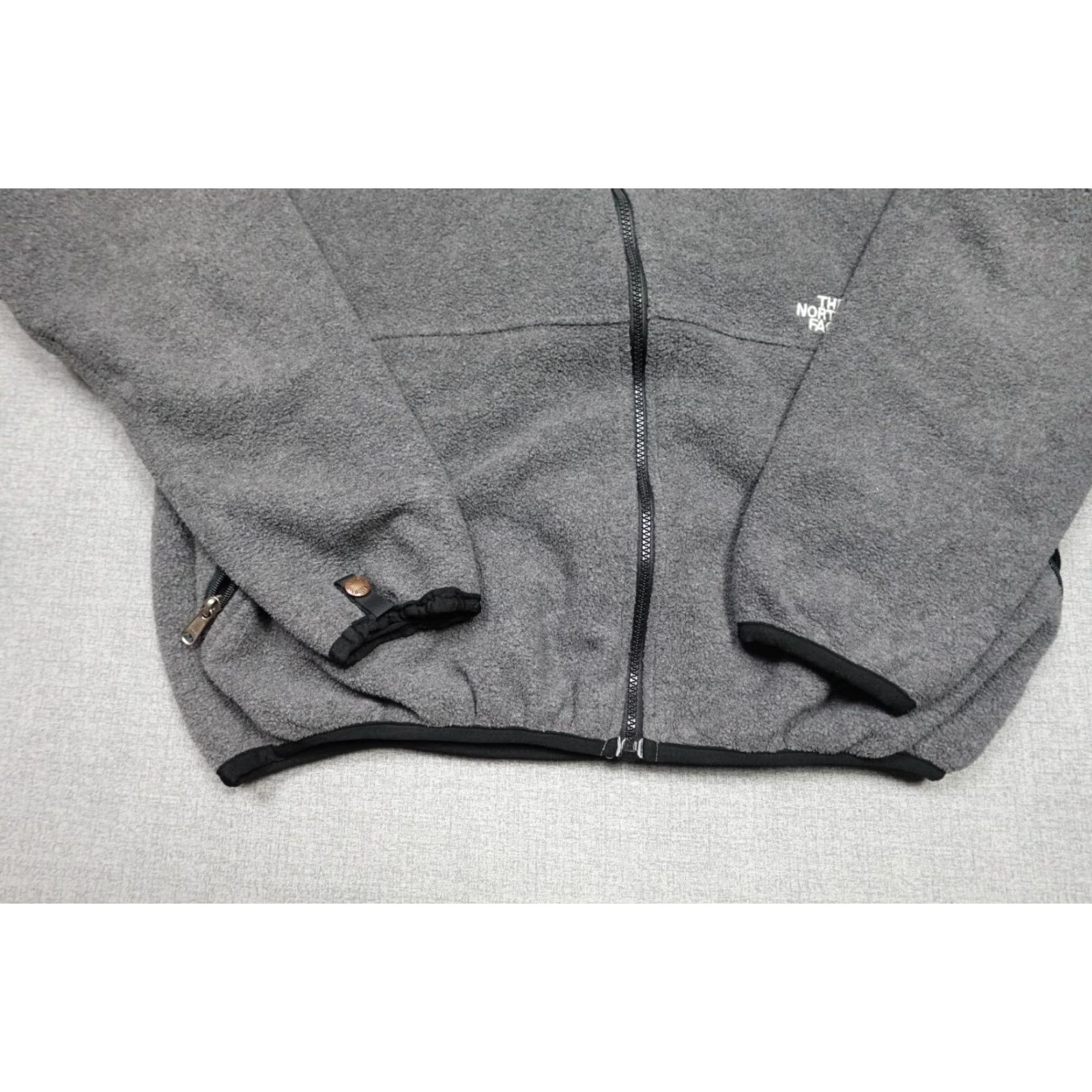The North Face VINTAGE The North Face Fleece Shirt Mens Large Gray Sweater Fleece Lined Comfort Hiking Size US L / EU 52-54 / 3 - 3 Thumbnail