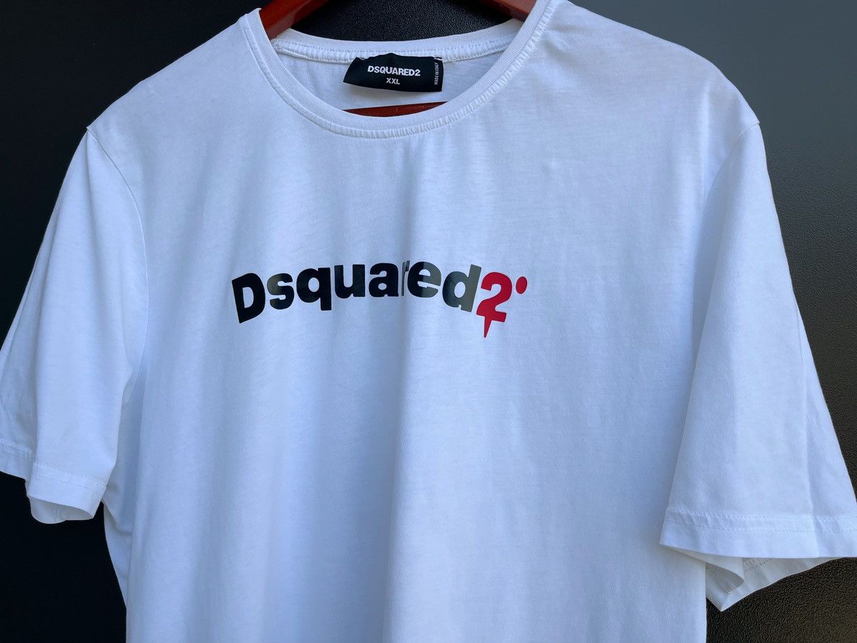Dsquared2 × Vintage Dsquared2 tee t-shirt big logo Size US L / EU 52-54 / 3 - 2 Thumbnail