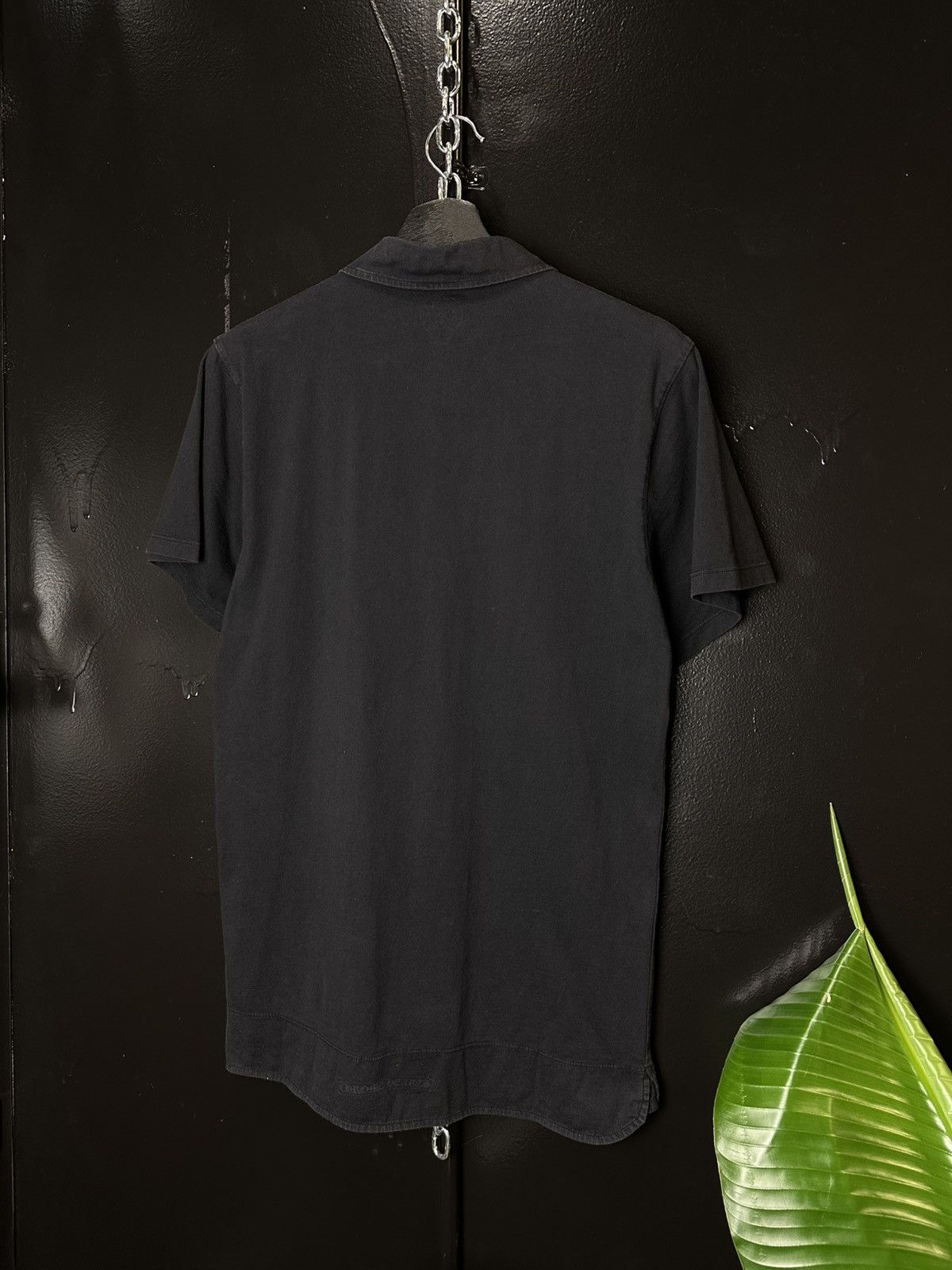 Chrome Hearts Chrome Hearts Silver Button Horseshoe Polo Tee Size US S / EU 44-46 / 1 - 2 Thumbnail