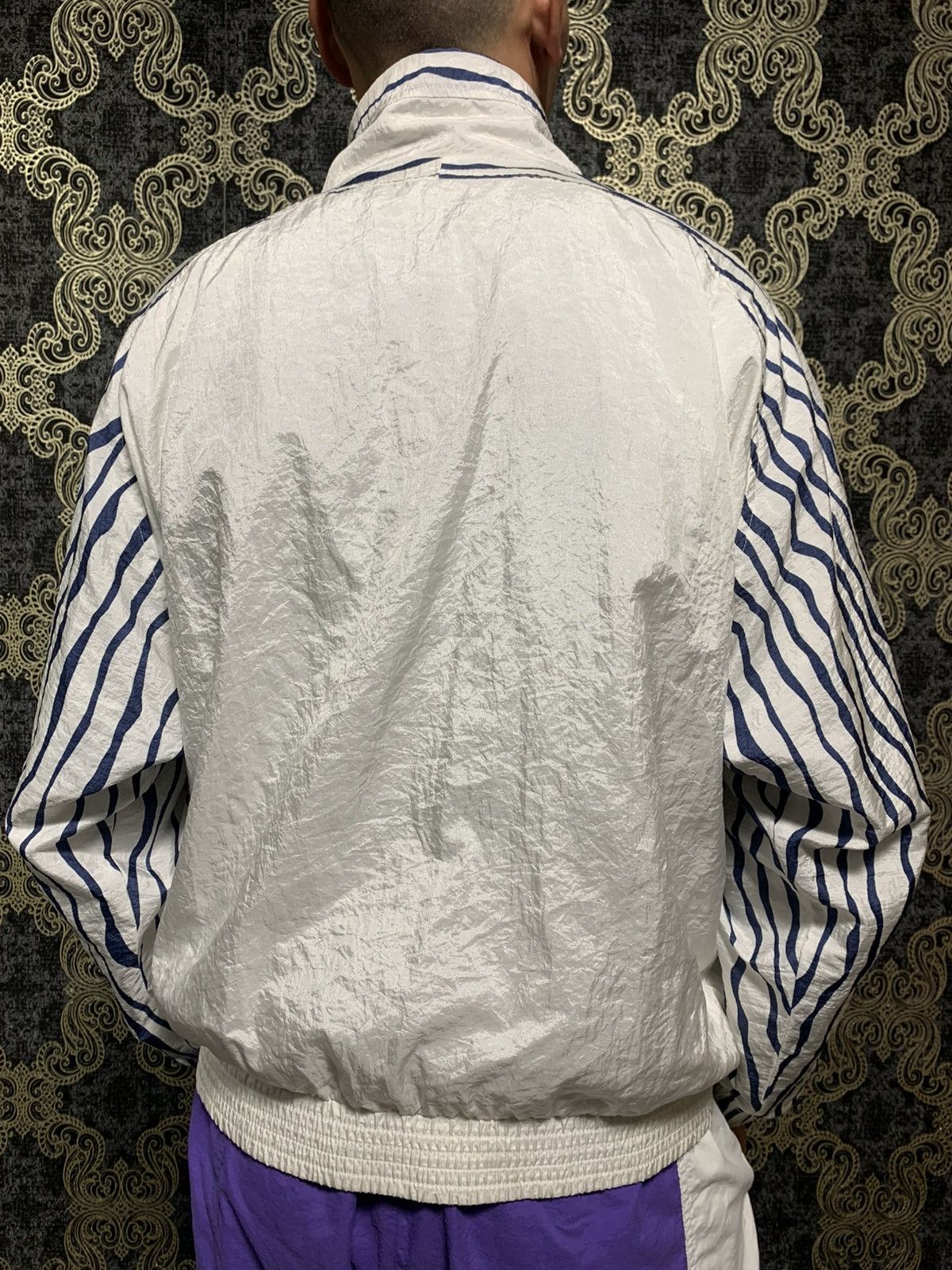 Sergio Tacchini Vintage Sergio Tacchini Floral Ladies Windbreaker Jacket Size XL / US 12-14 / IT 48-50 - 4 Thumbnail