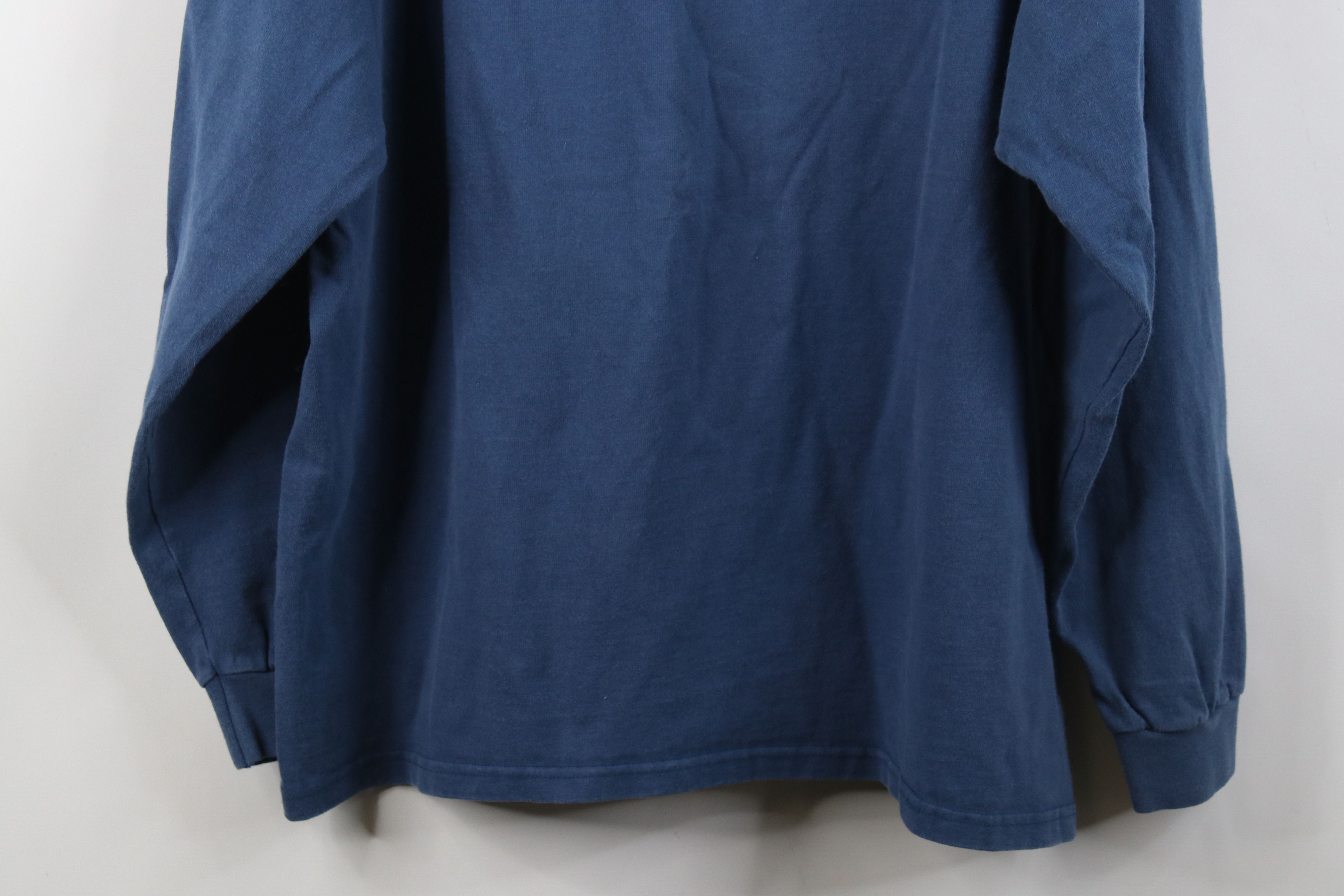Vintage VIntage 90s Streetwear Long Sleeve Turtleneck T-Shirt USA Size US XL / EU 56 / 4 - 14 Thumbnail