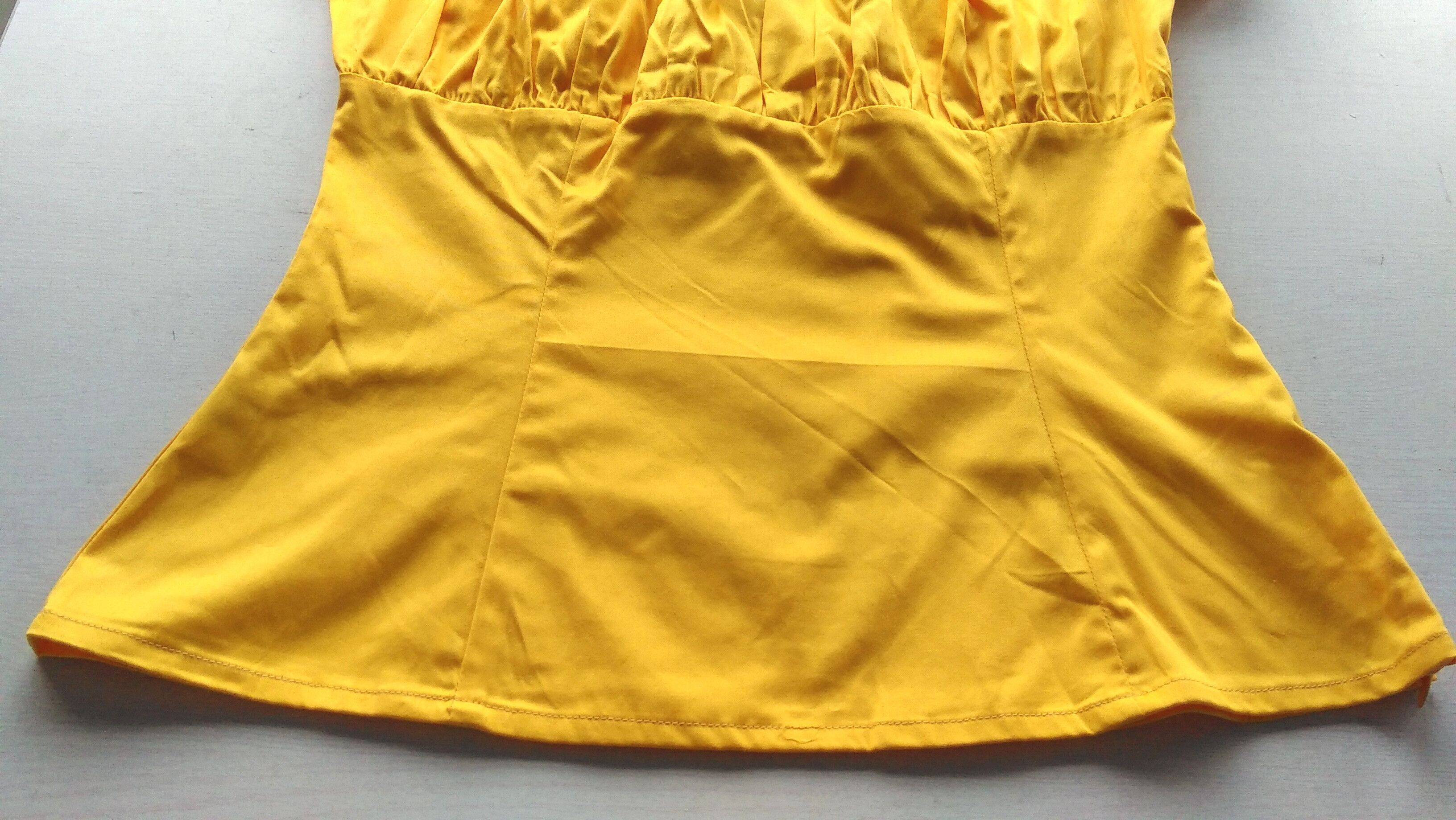 Other Women tops off shoulder slim fit yellow blouse Size S / US 4 / IT 40 - 6 Thumbnail