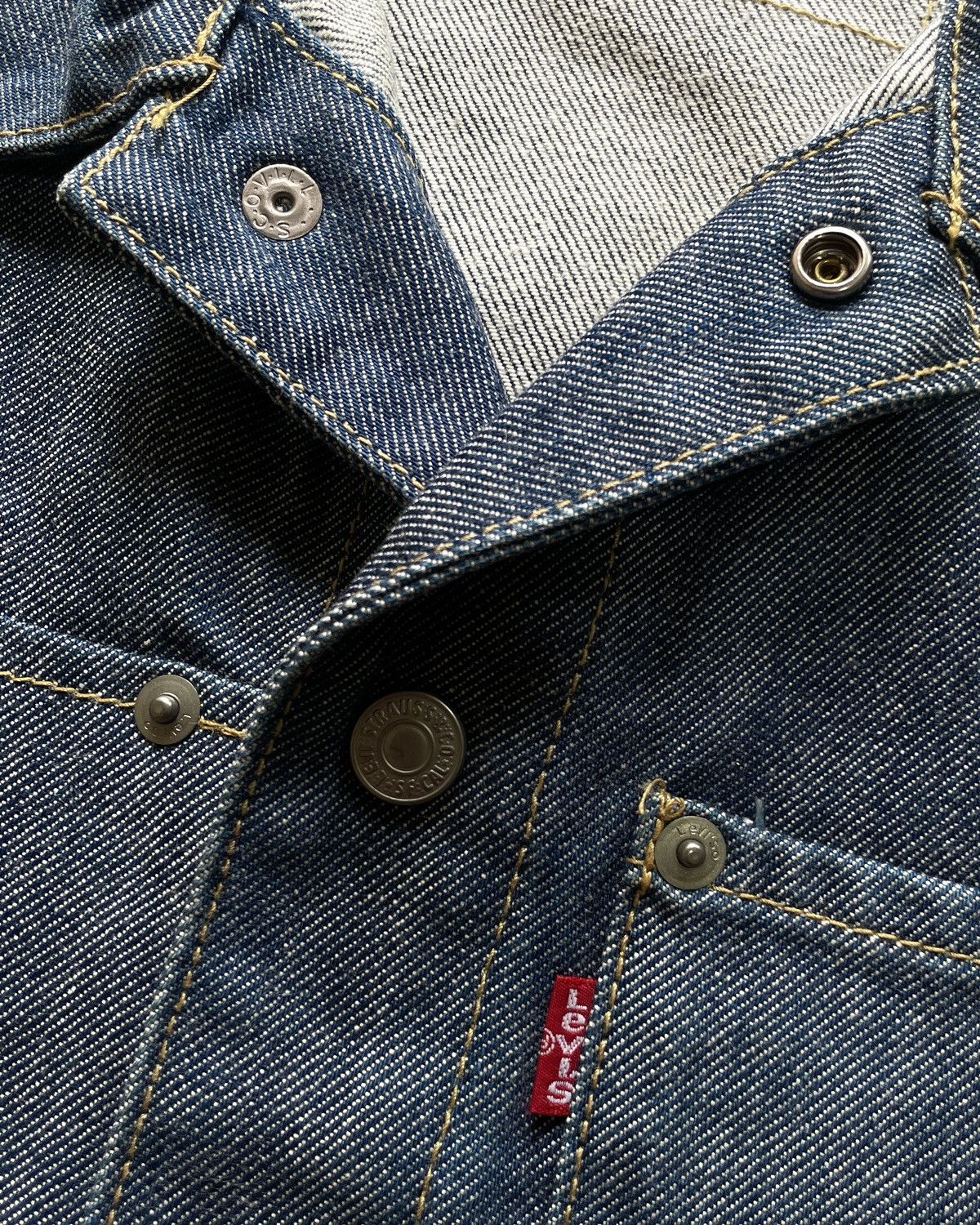Engineered Garments × Levi's Vtg 90s Levis Engineered Jeans Blue Denim Jacket Japan y2k ♻️ Size US XS / EU 42 / 0 - 7 Thumbnail