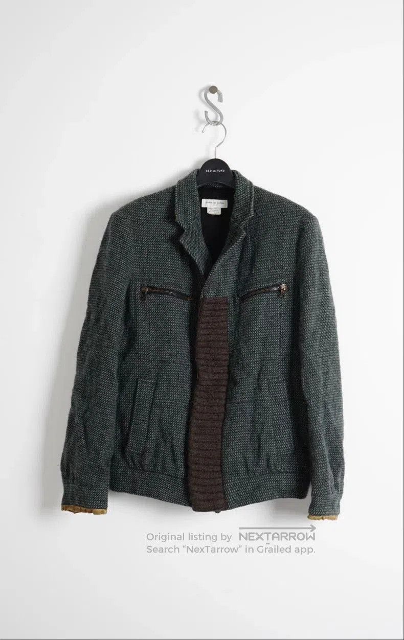 Dries Van Noten Dries Van Noten Short Plaid Wool Jacket. Size US M / EU 48-50 / 2 - 1 Thumbnail