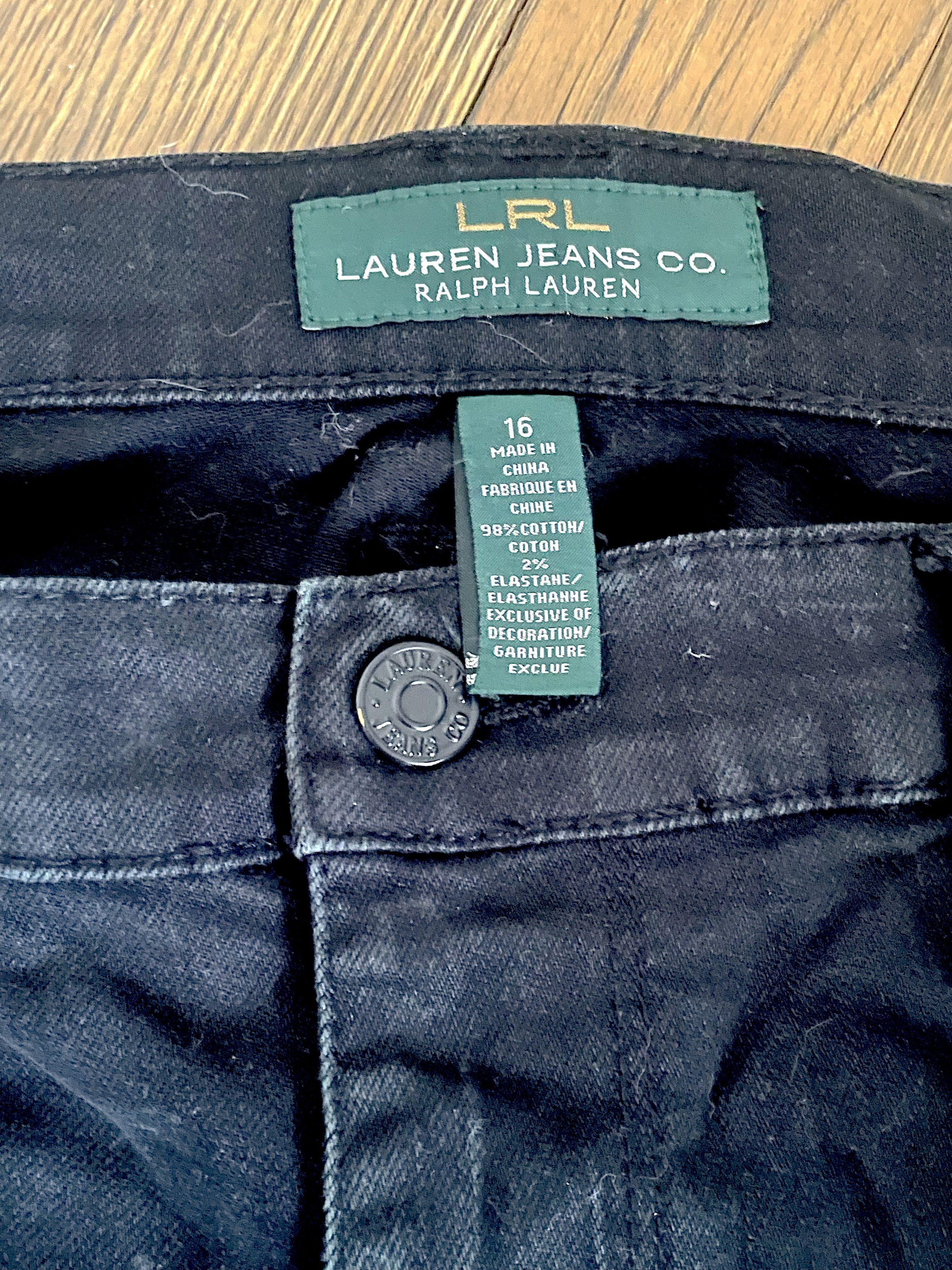 Ralph Lauren 🏷️💲QUICKSALE💲🏷️ LRL 3D Embroidery Jeans Size US 34 / EU 50 - 2 Thumbnail