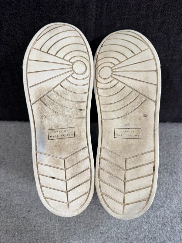 Marc by Marc Jacobs Marc by Marc Jacobs Glazed High Top Sneaker Leather size 38 Size US 8 / IT 38 - 11 Thumbnail