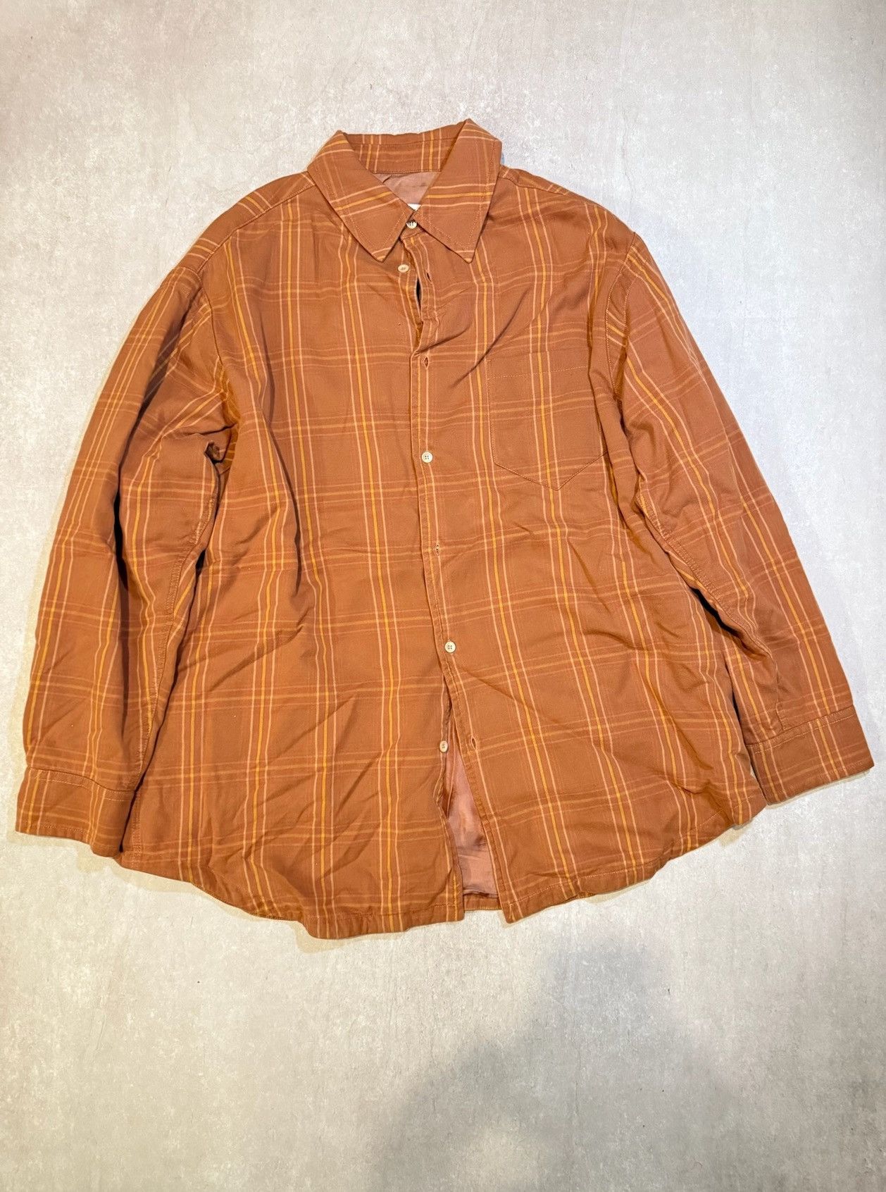Maison Margiela Maison Margiela Flannel Jacket Size US XL / EU 56 / 4 - 1 Thumbnail