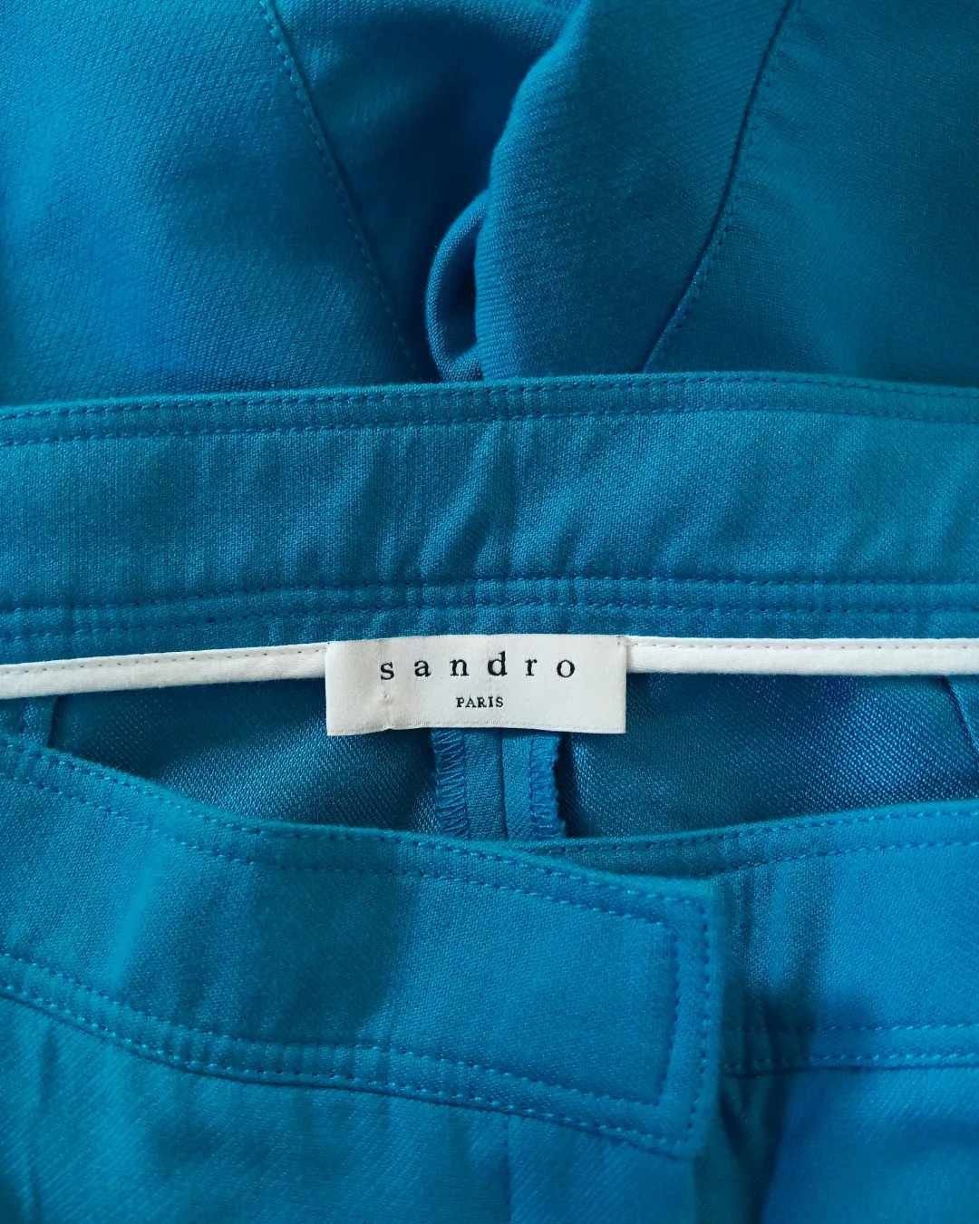 Sandro Blue Sandro pants Size 27" / US 4 / IT 40 - 4 Thumbnail
