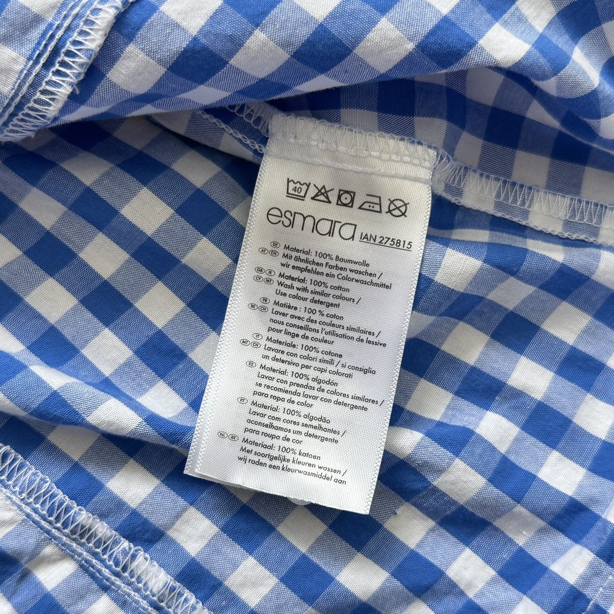 Hysteric Glamour Cute Office Siren Sarah Pacini Vibe Checkered Shirt Y2K Size S / US 4 / IT 40 - 8 Thumbnail