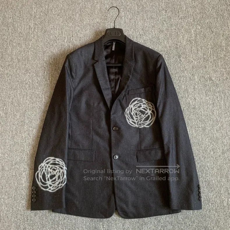Other Dior Dior Homme 14fw Lily of the Valley Suit Size 46R - 1 Thumbnail