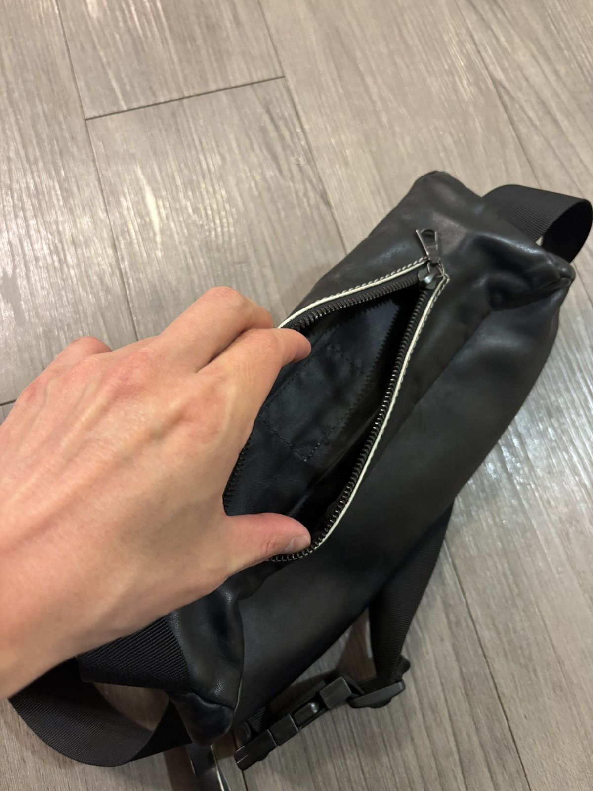 Number (N)ine Leather Waist Bag Size ONE SIZE - 6 Thumbnail