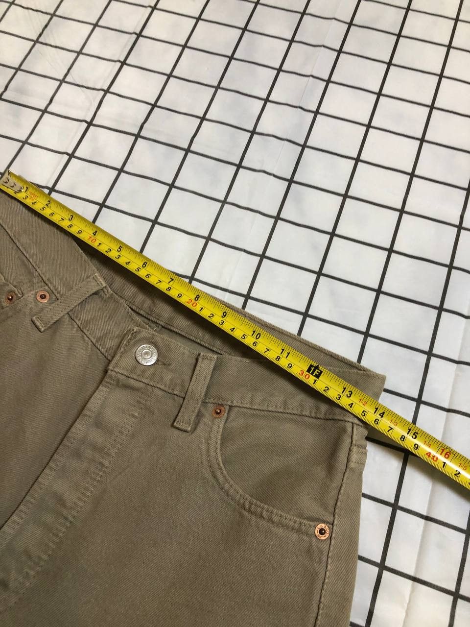 Levi's Levi's 501 Beige Vintage Denim Jeans 30x30 Size US 30 / EU 46 - 8 Thumbnail