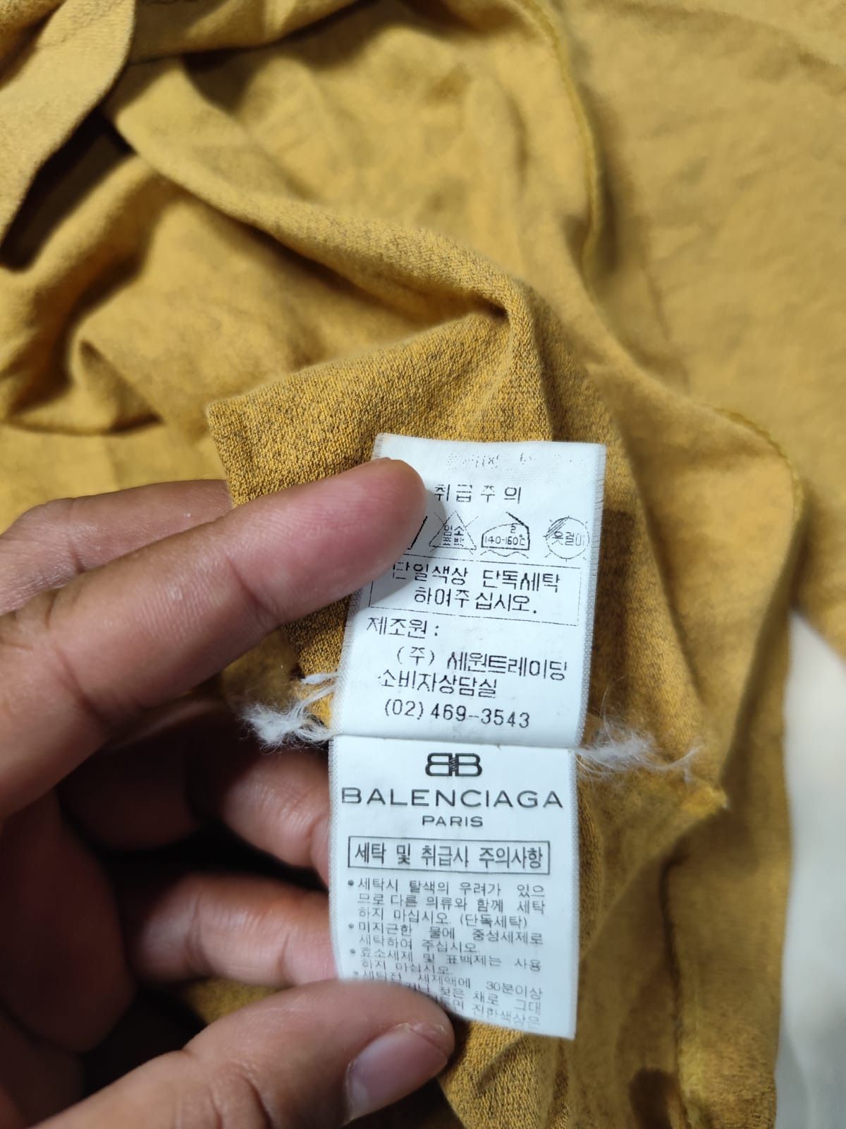Balenciaga × Vintage Vintage Balenciaga BB halfzip long sleeve polo shirt Size US M / EU 48-50 / 2 - 10 Thumbnail