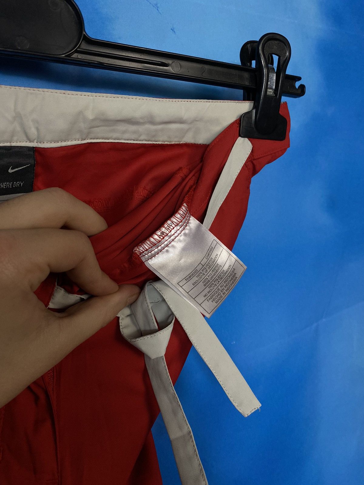 Nike × Vintage 🔥 NIKE VTG 90s ATHLETIC RED PANTS ( straight ) Size 30" / US 8 / IT 44 - 5 Thumbnail