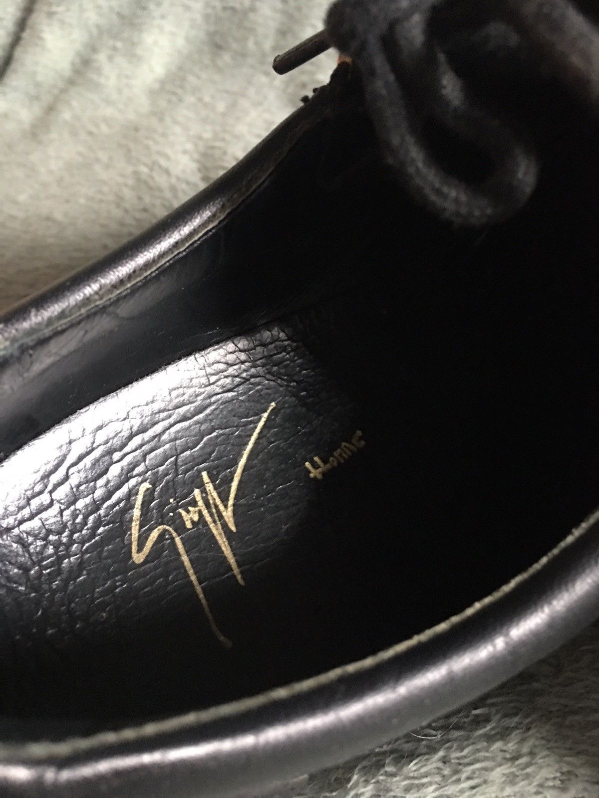 Giuseppe Zanotti Giuseppe Zanotti Black Leather Low-top Sneakers EU 41 Size US 8 / EU 41 - 13 Thumbnail