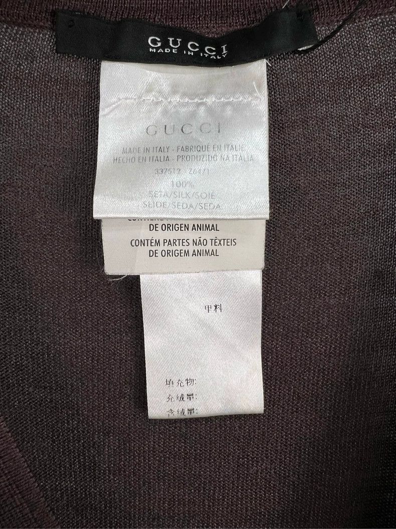 Gucci Gucci Size OS Knitted wool cardigan 2503-Nextarrow Size US XS / EU 42 / 0 - 5 Thumbnail