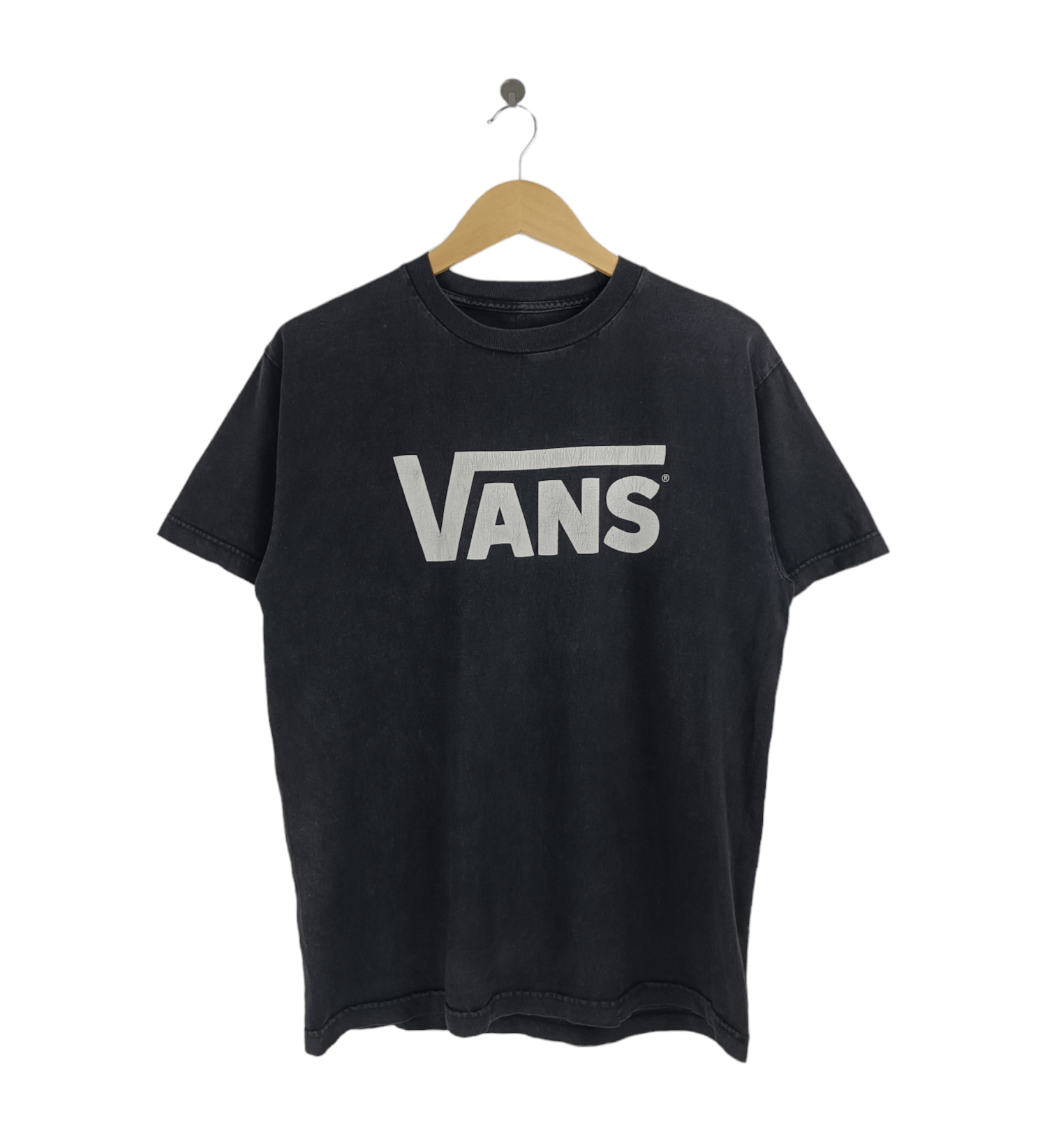 VINTAGE FADED VANS OFF THE WALL SKATE GRUNGE PUNK TEE