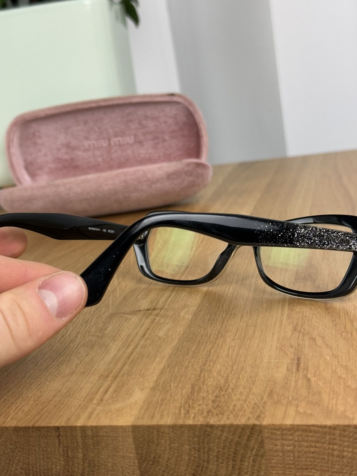 Miu Miu × Prada Lens Logo Miu Miu Glasses Size ONE SIZE - 10 Thumbnail