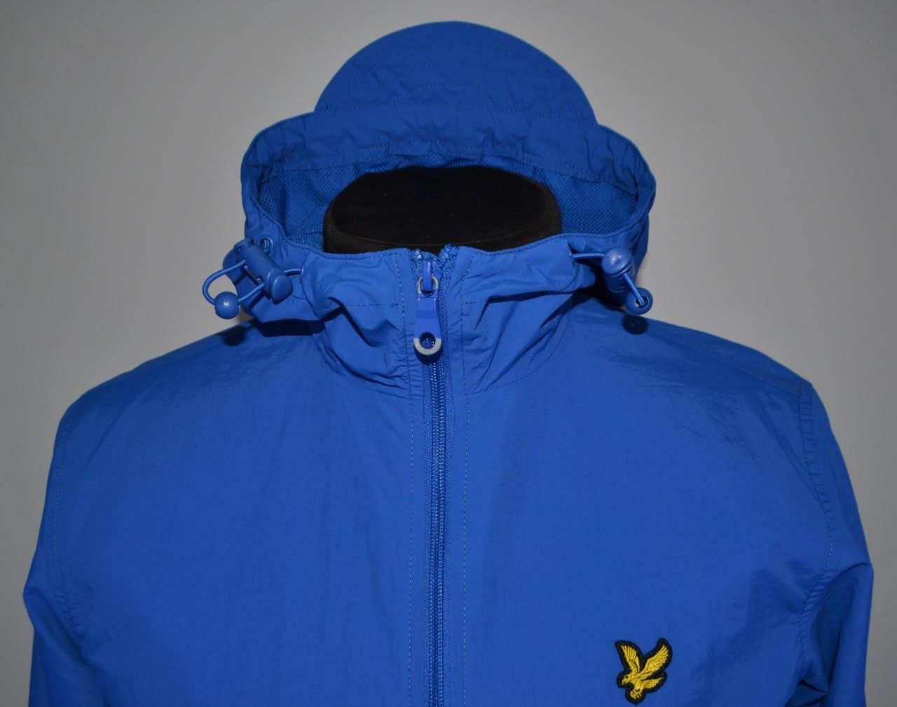 Lyle & Scott Lyle & Scott Golden Eagle Full Zip Hooded Jacket Blue Size S Size US S / EU 44-46 / 1 - 2 Thumbnail