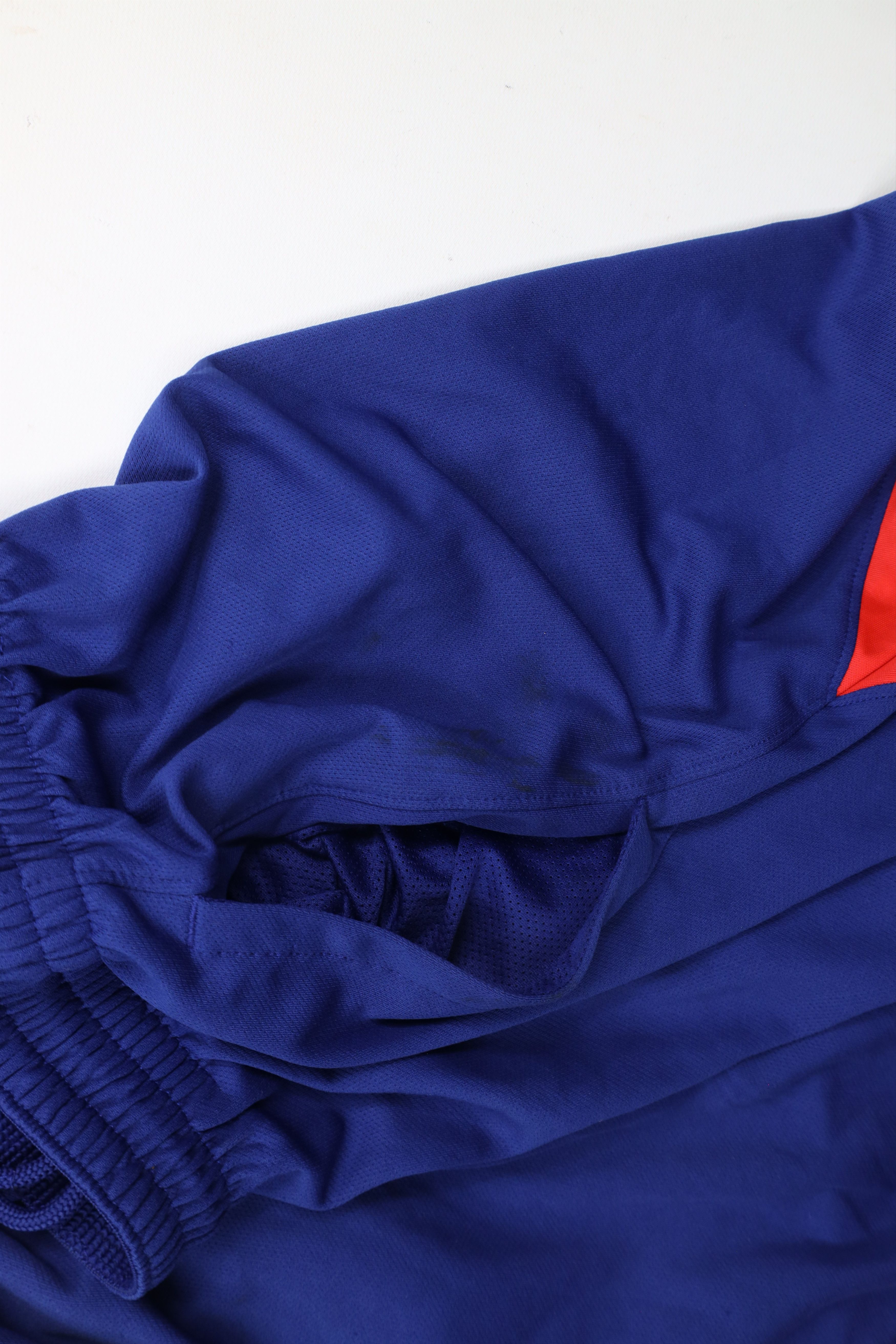 Nike × Vintage Nike Air Jordan Jumpman Gym Basketball Shorts Blue Polyester Size US 36 / EU 52 - 8 Thumbnail