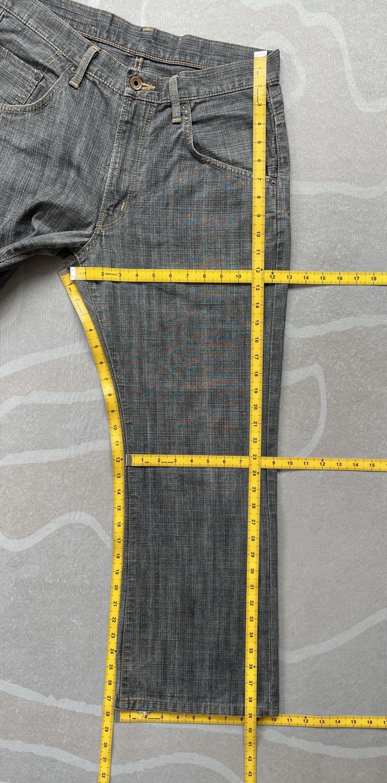 Edwin Edwin 505dx Loose Flare Jeans Size US 32 / EU 48 - 16 Thumbnail