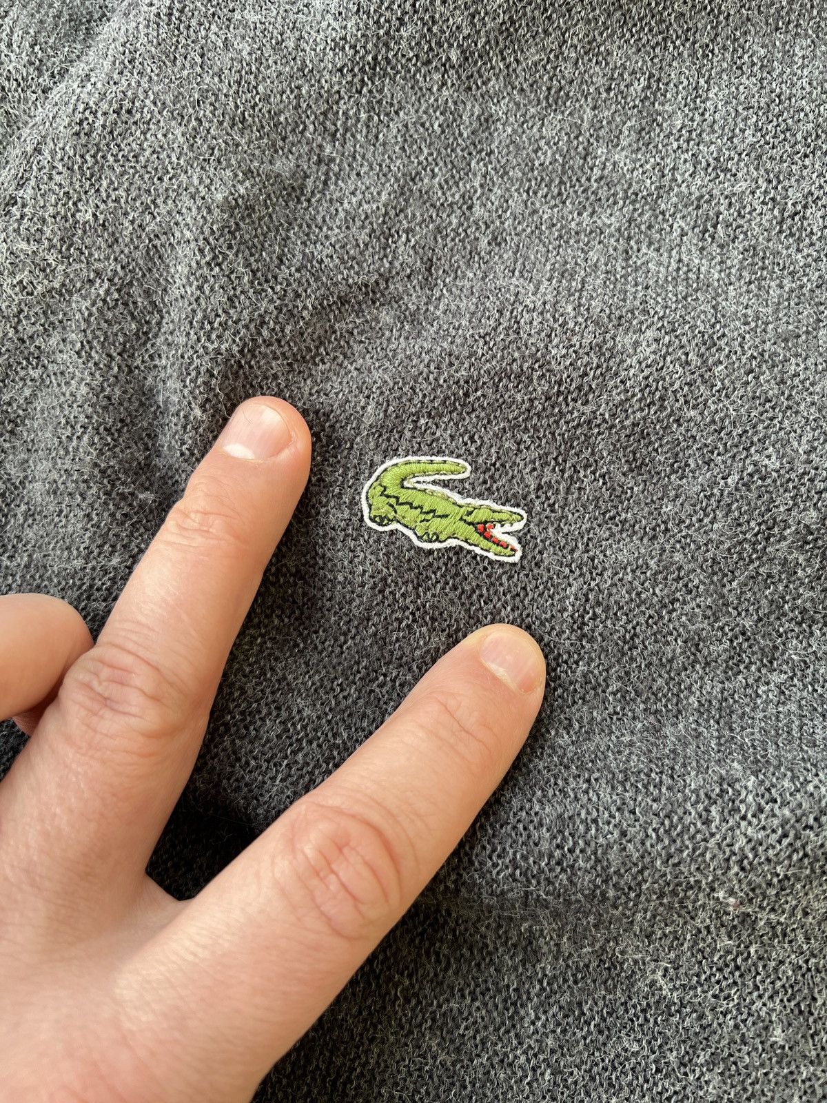 Lacoste Vintage Lacoste IZOD Wool Cardigan Size US XL / EU 56 / 4 - 2 Thumbnail