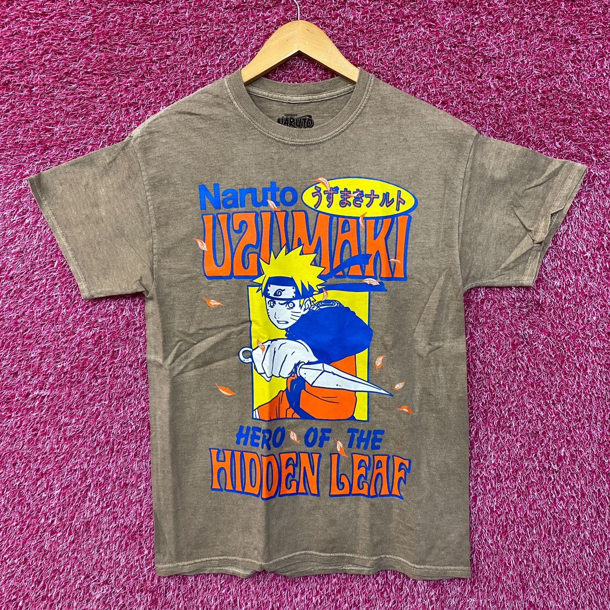 Anime Naruto Uzimaki Hero of the Hidden Leaf Village Tee Medium Size US M / EU 48-50 / 2 - 1 Thumbnail