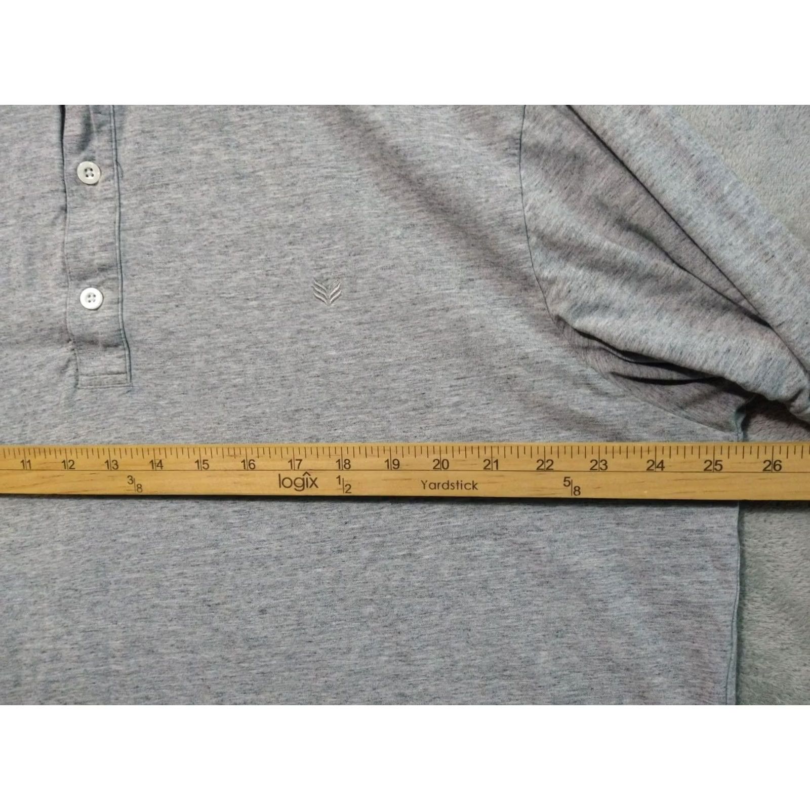 Vintage Butter Cloth Polo Shirt Mens 2XL Gray Short Sleeve Golf Icy Cotton Knit Stretch Solid Collar Polo Shirt Mens 2XL Gray Golf Casual Preppy Size US XXL / EU 58 / 5 - 4 Thumbnail