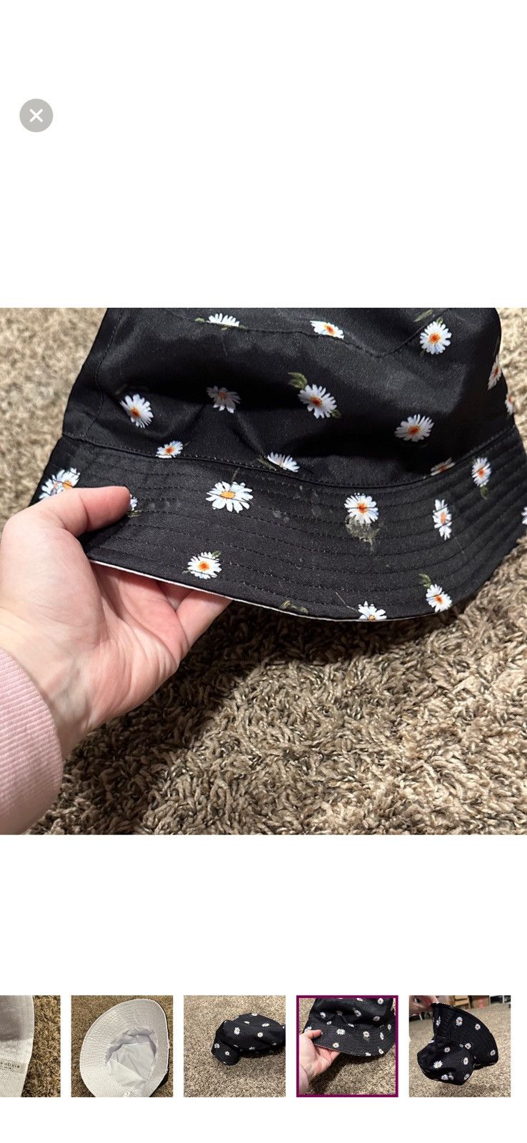 Other Flower bucket hat Size ONE SIZE - 5 Thumbnail