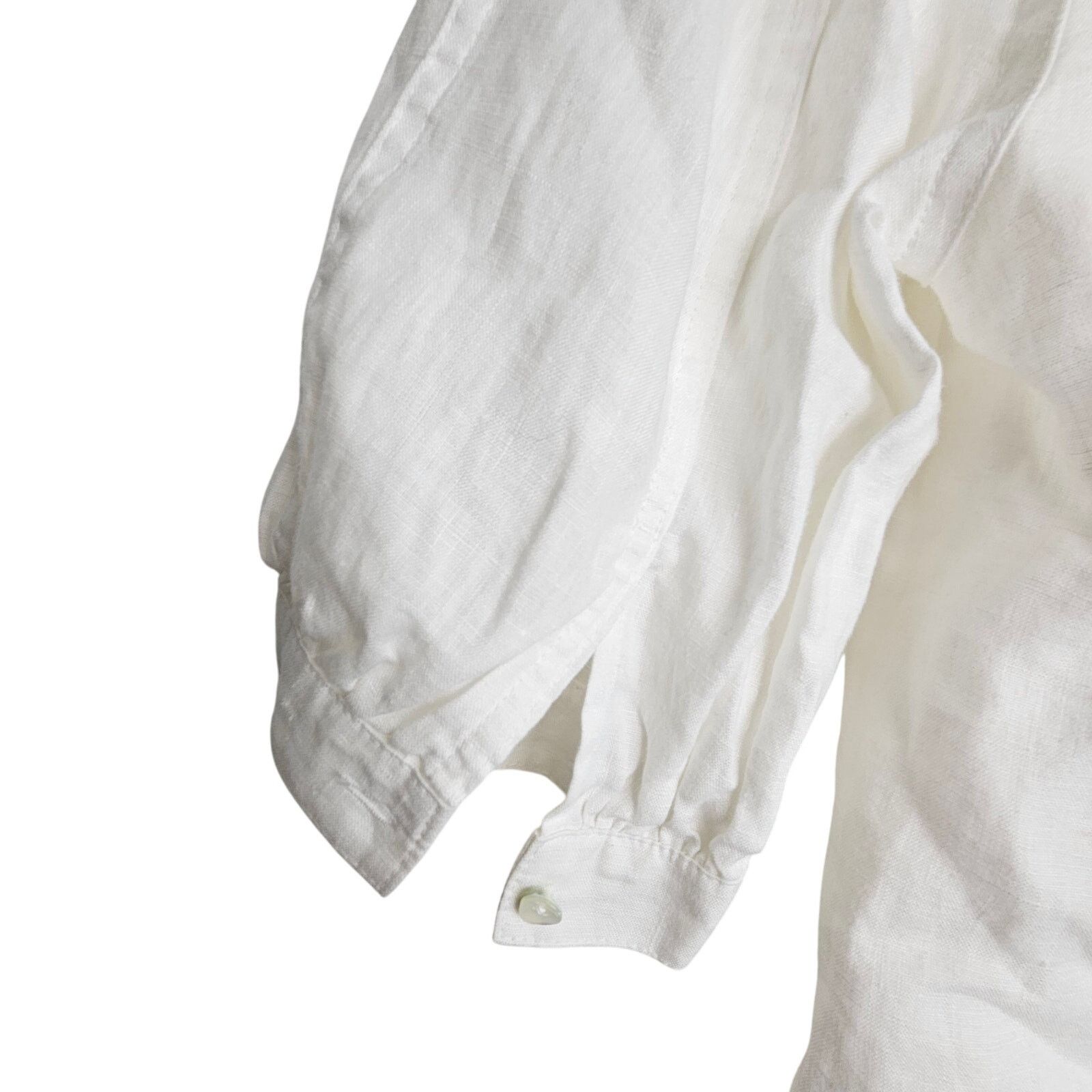 Tommy Bahama Tommy Bahama Womens White Linen Tunic Sz XS Coastal Grandma Size XS / US 0-2 / IT 36-38 - 9 Thumbnail